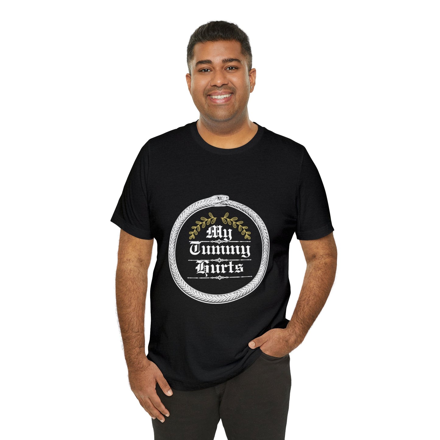 Unisex My Tummy Hurts Short Sleeve Tee