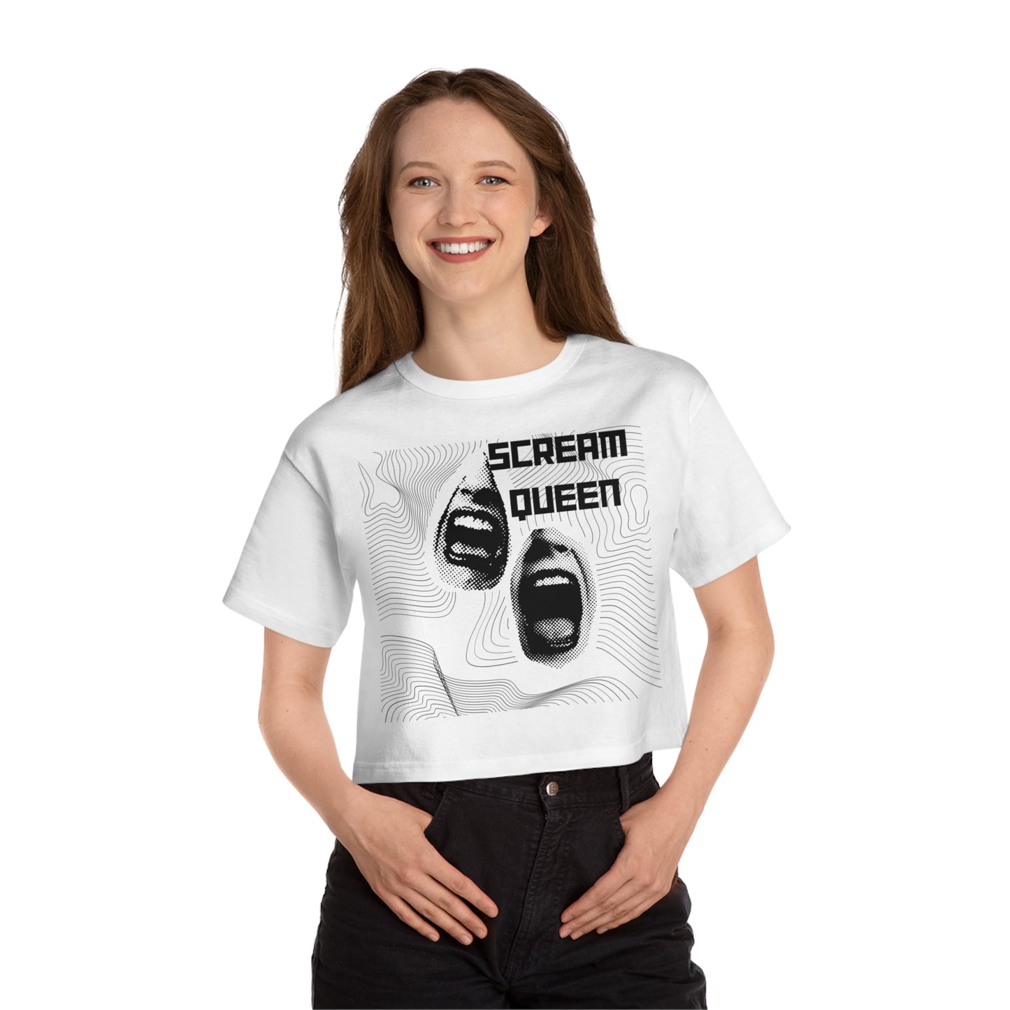 Scream Queen Cropped T-Shirt