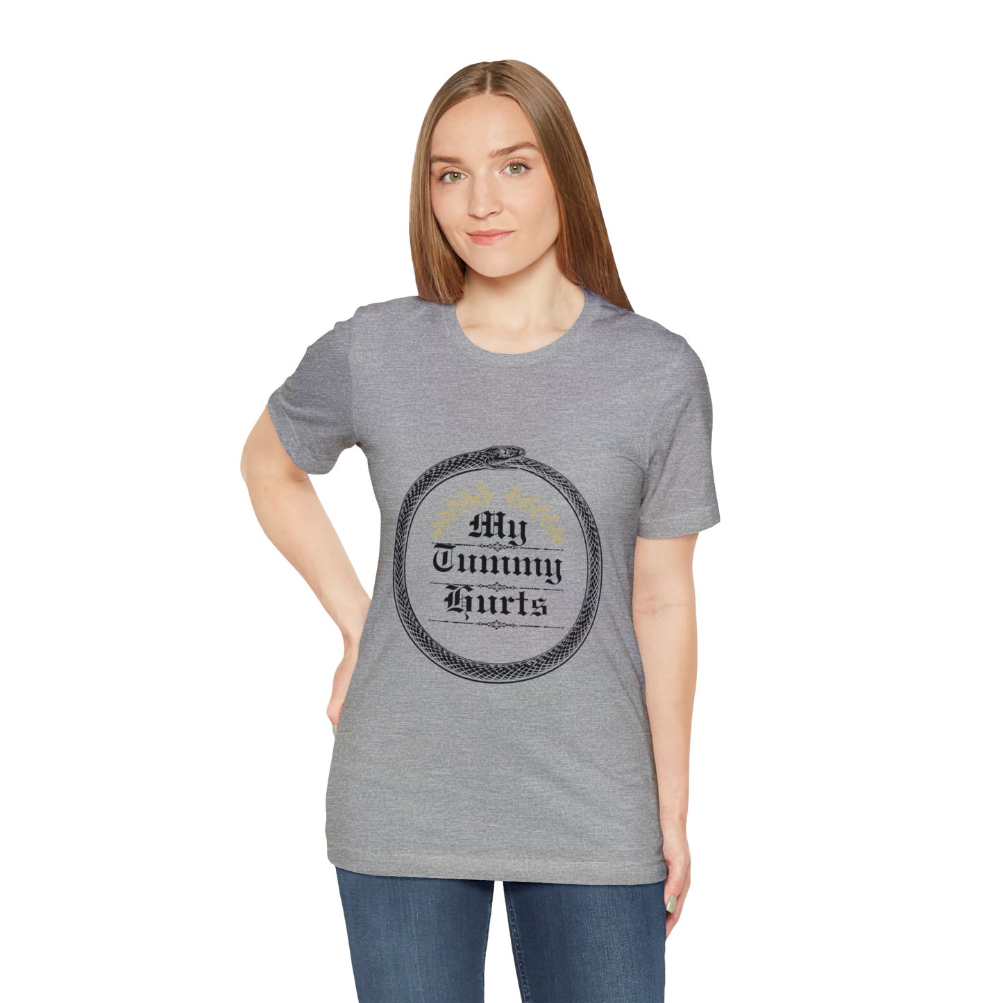 Unisex My Tummy Hurts Short Sleeve Tee