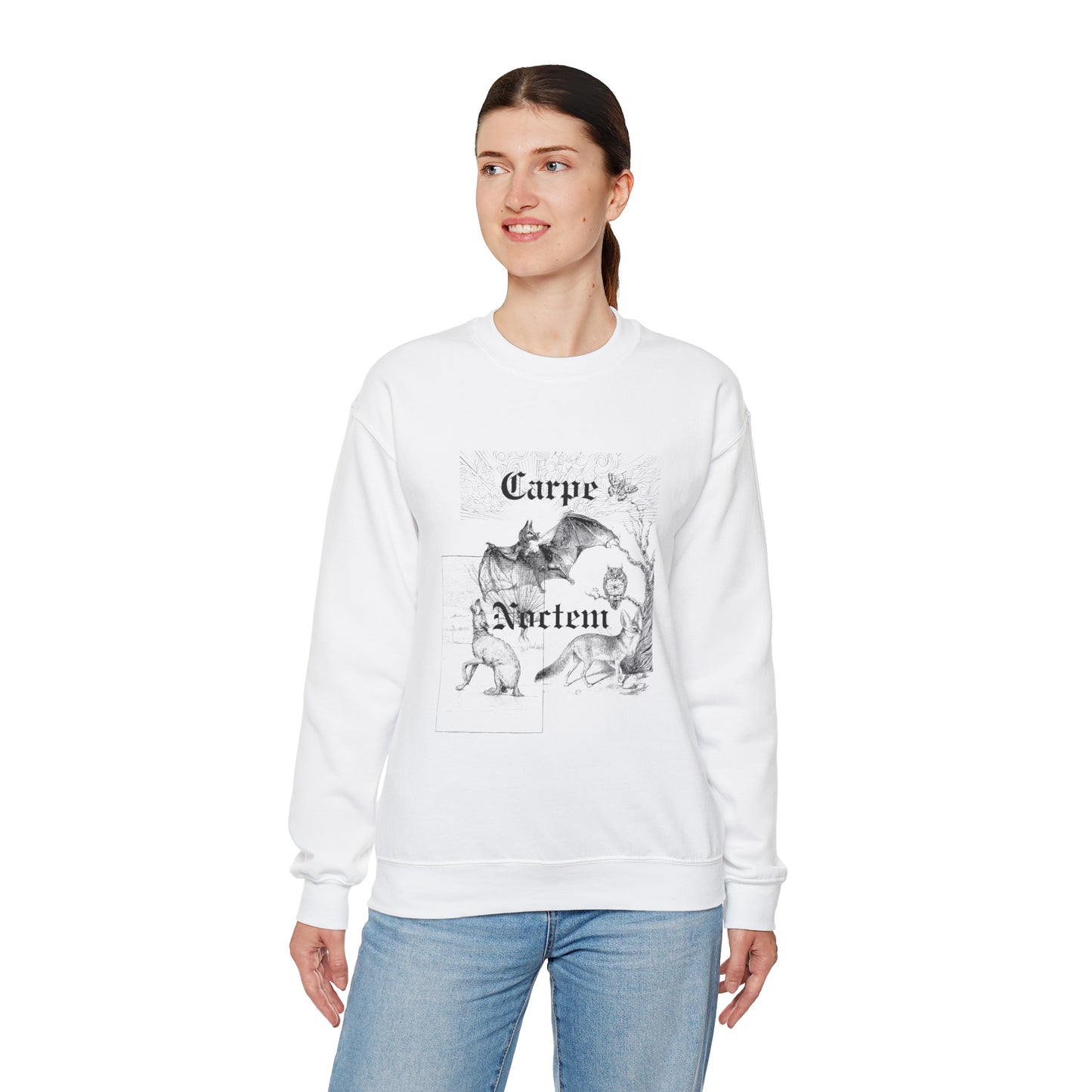 Carpe Noctem Crewneck Sweatshirt