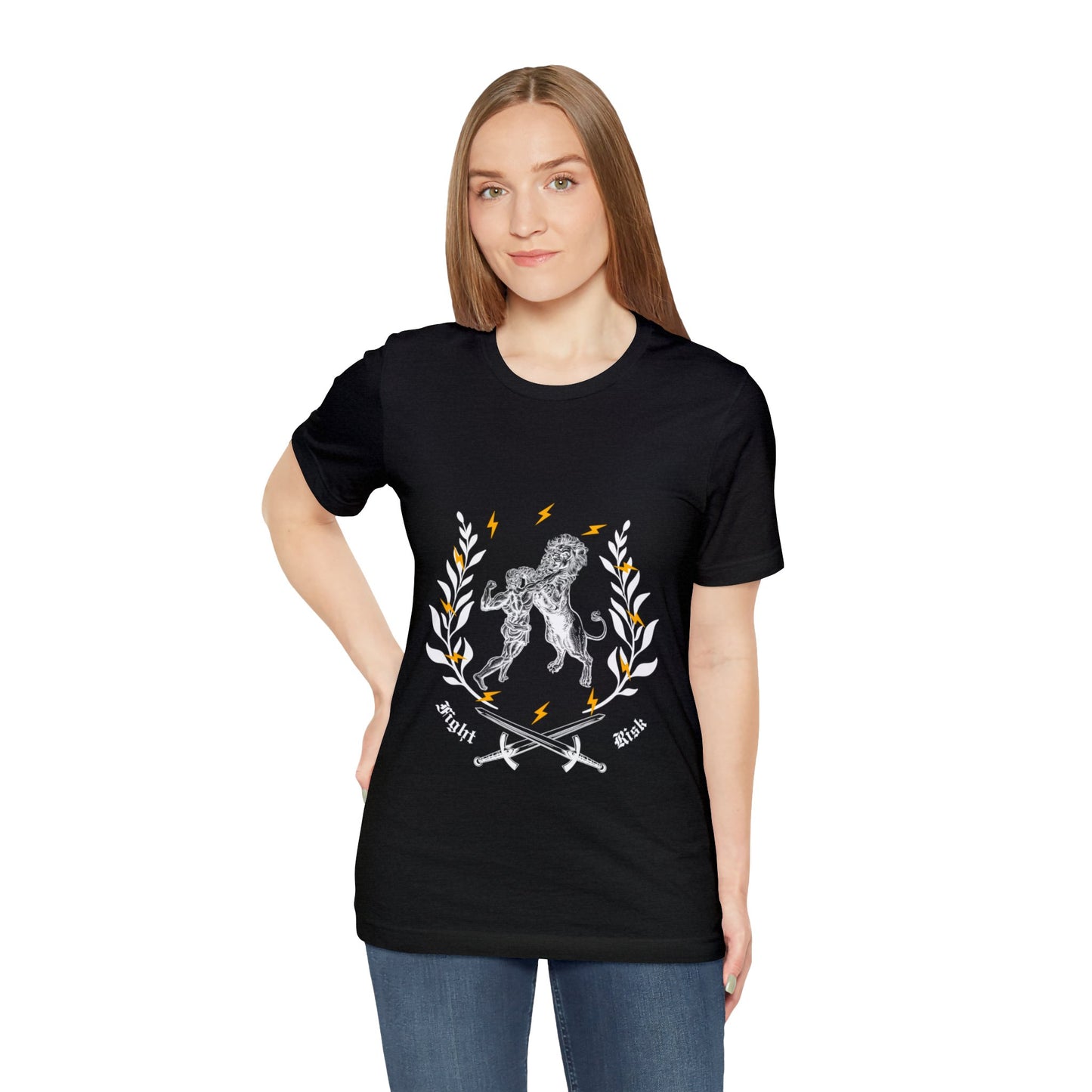 Unisex Fight Risk Short Sleeve Tee
