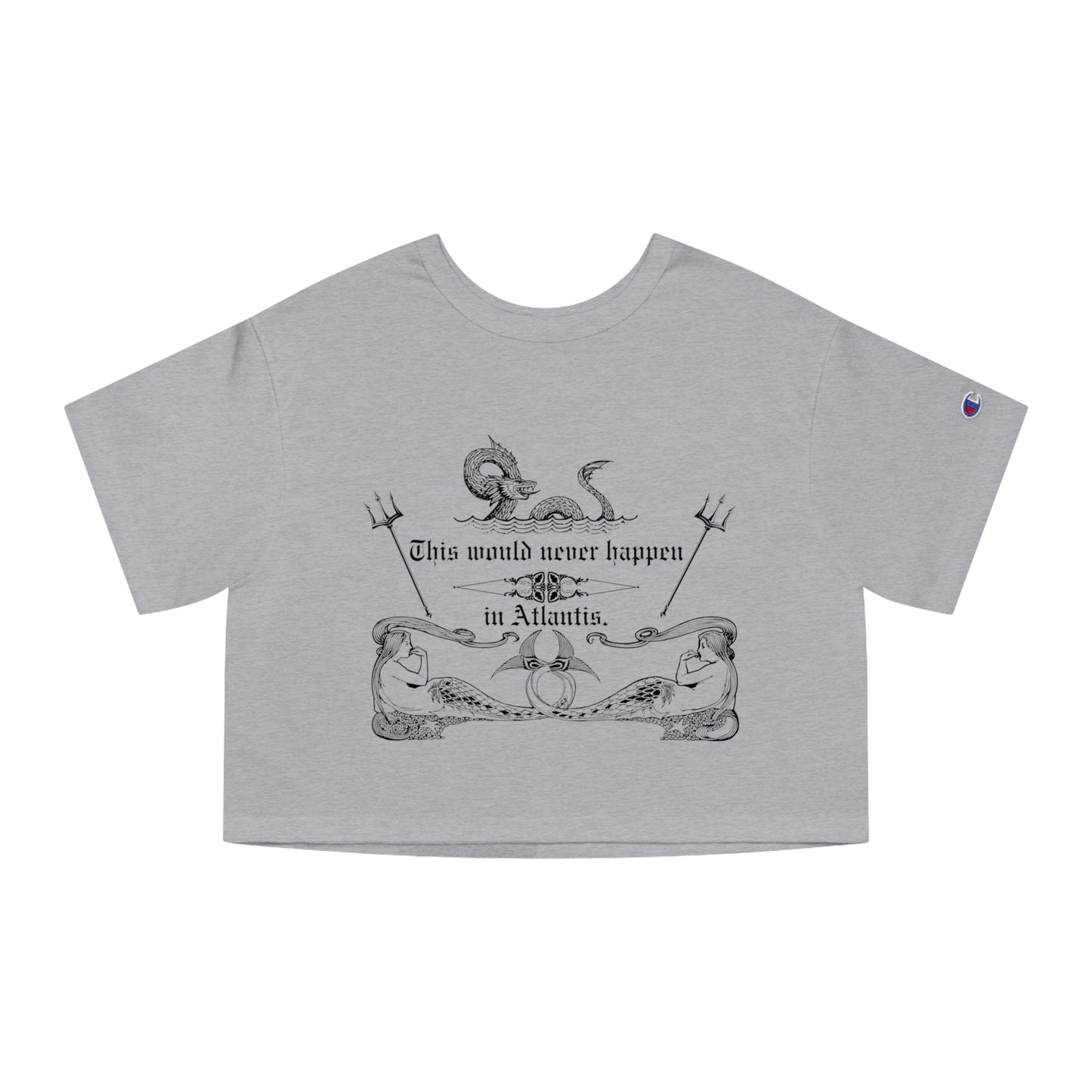 Atlantis Cropped T-Shirt