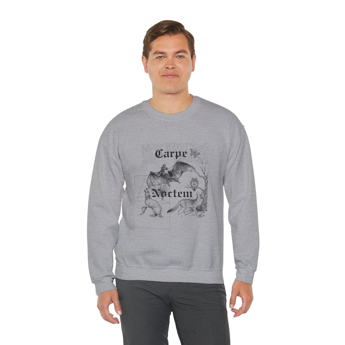 Carpe Noctem Crewneck Sweatshirt