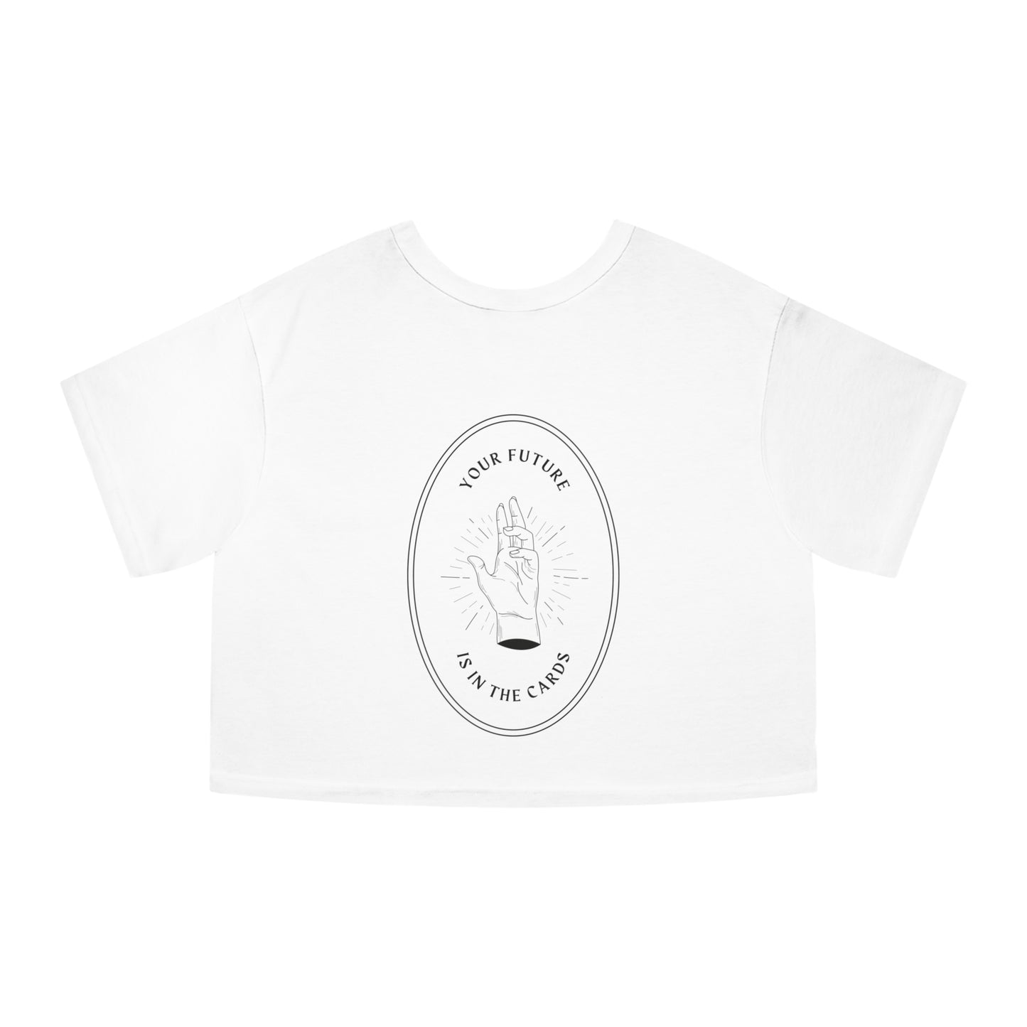 Tarot Reader Cropped T-Shirt