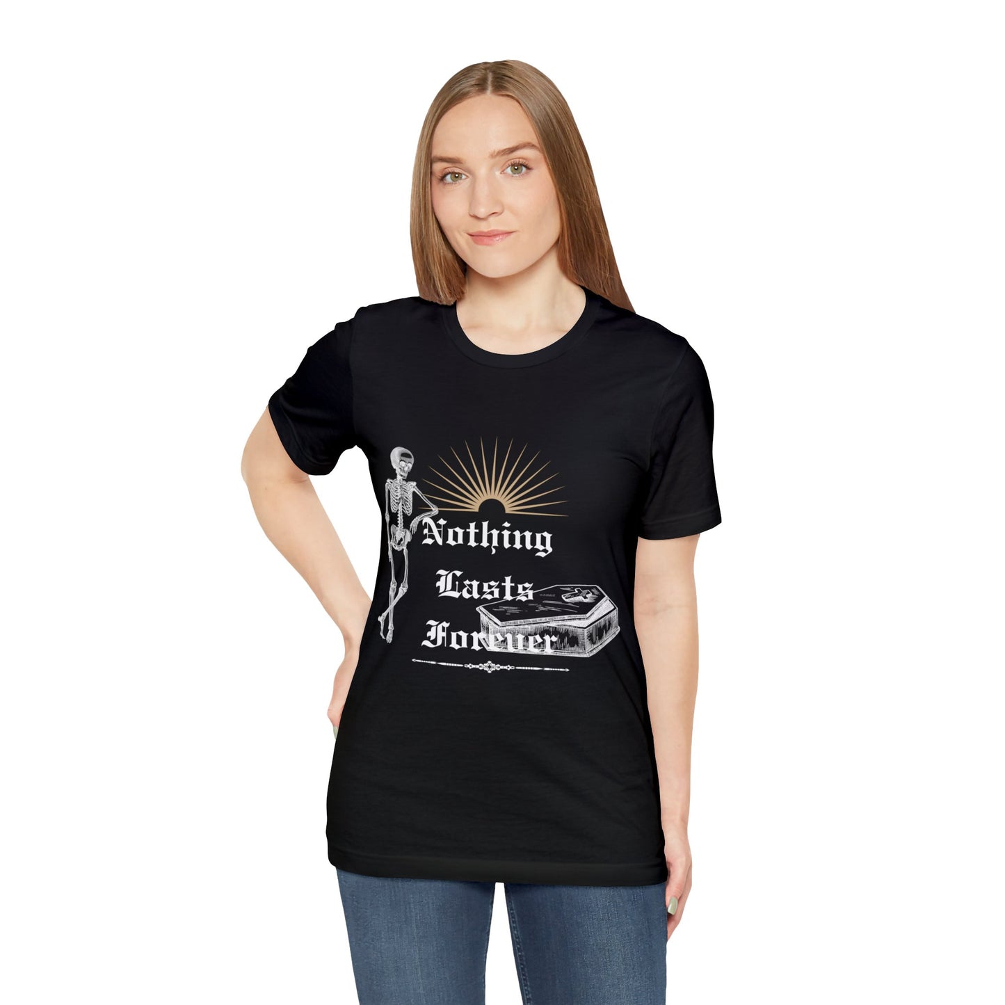 Unisex Nothing Lasts Forever Short Sleeve Tee