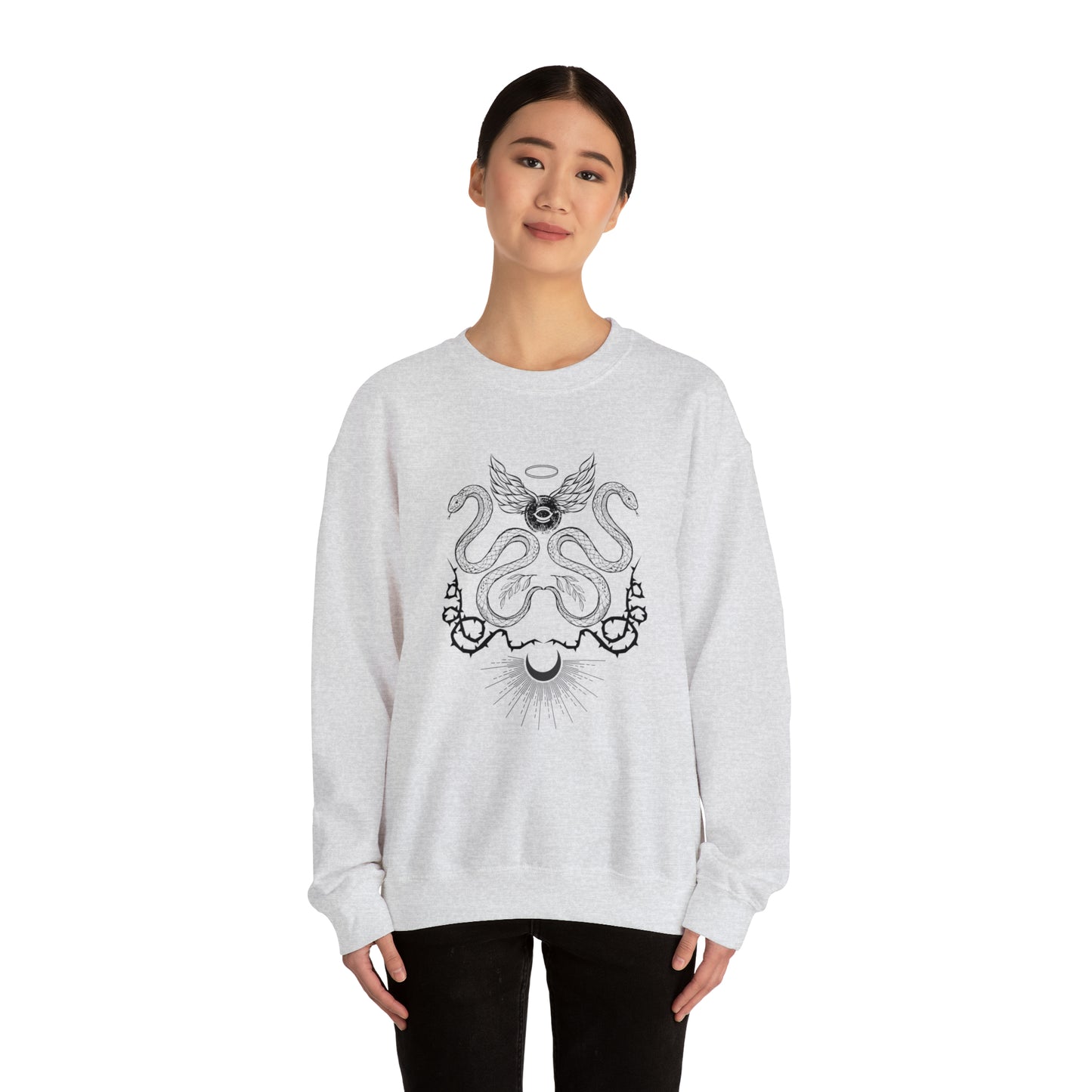 Snake God Crewneck Sweatshirt