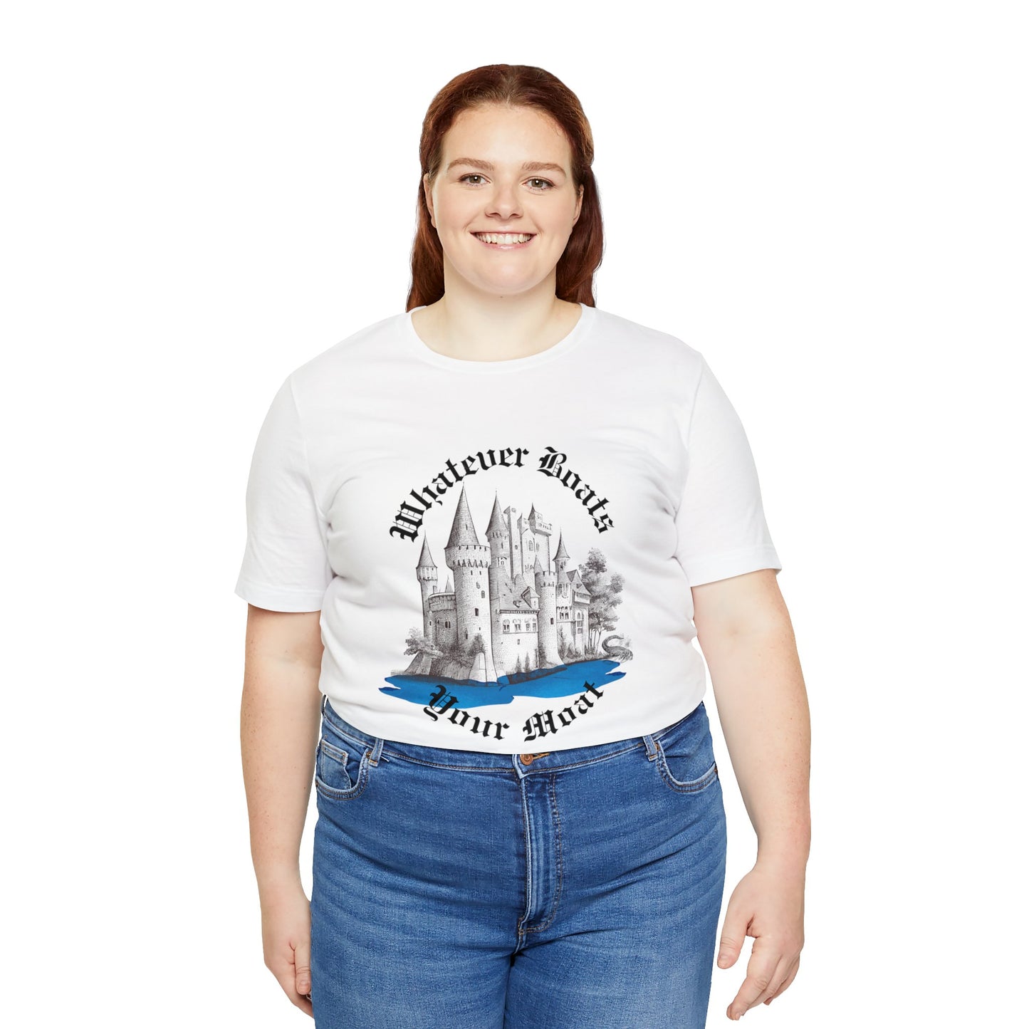 Unisex Whatever Boats Your Moat Short Sleeve Tee