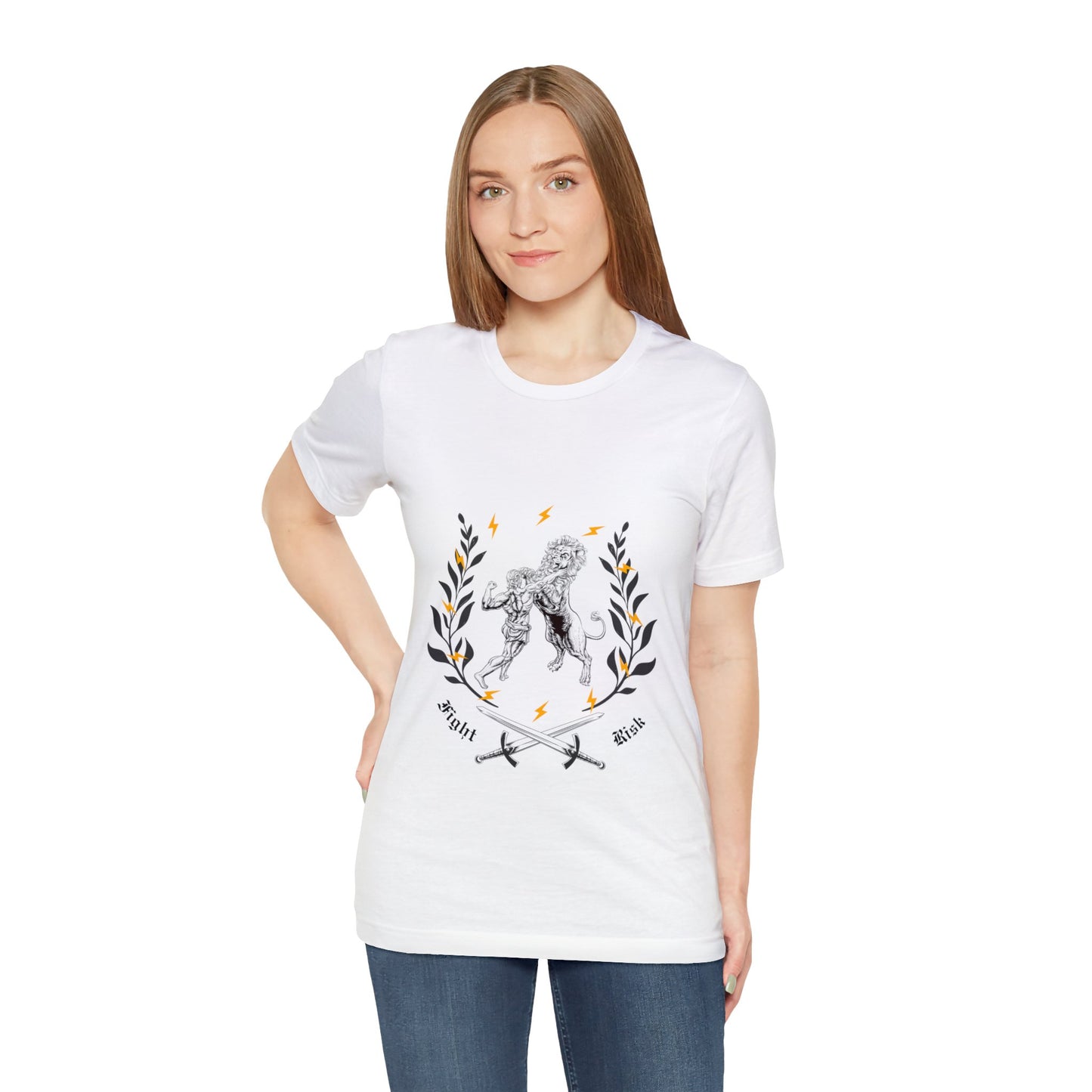 Unisex Fight Risk Short Sleeve Tee