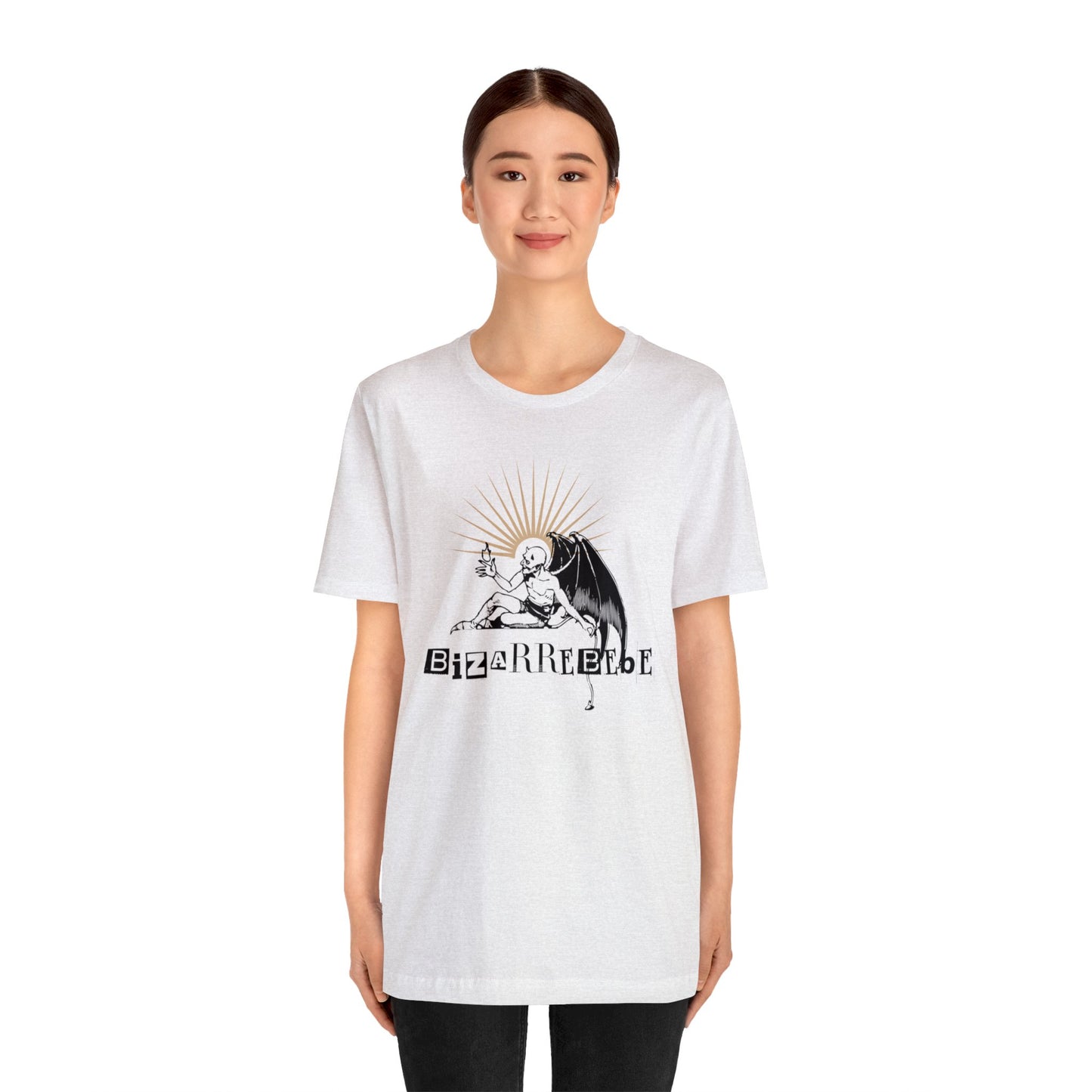 Unisex Bizarre Bebe Devil Jersey Short Sleeve Tee