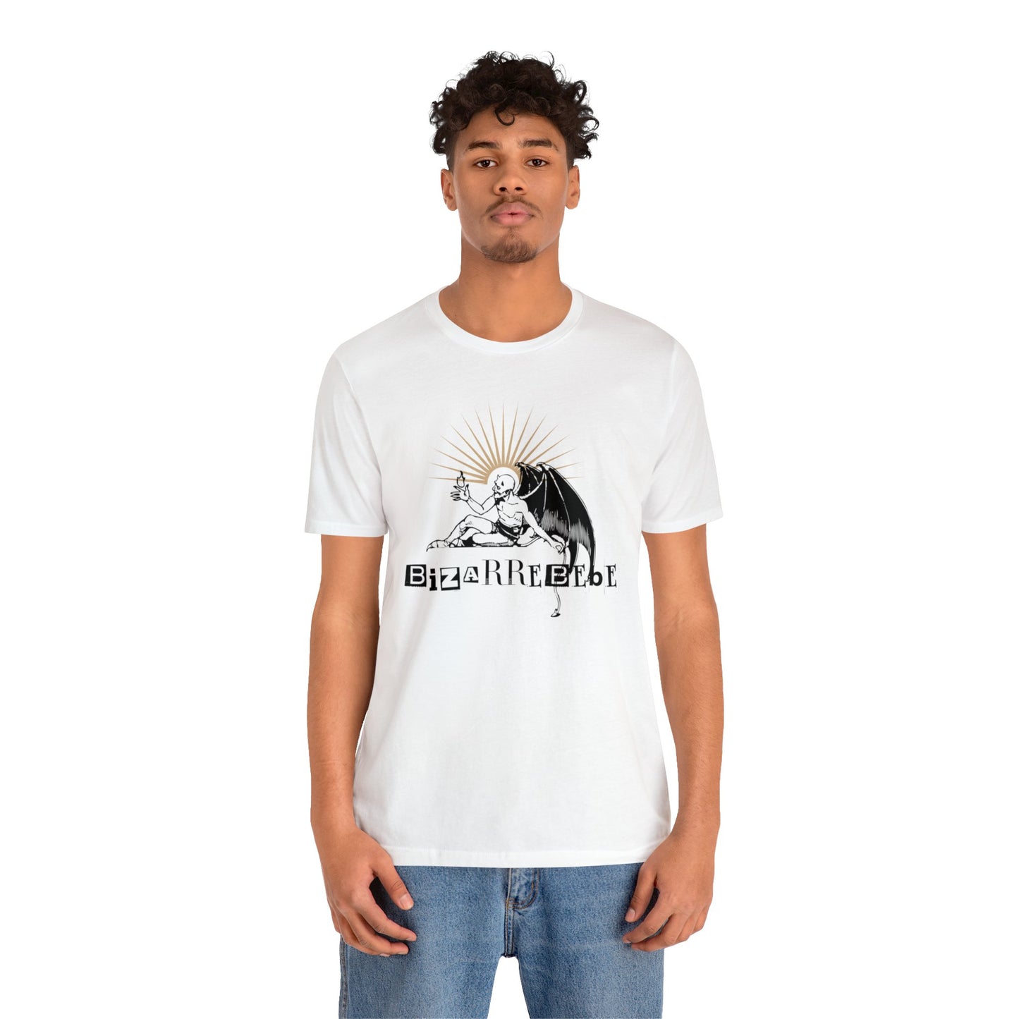 Unisex Bizarre Bebe Devil Jersey Short Sleeve Tee