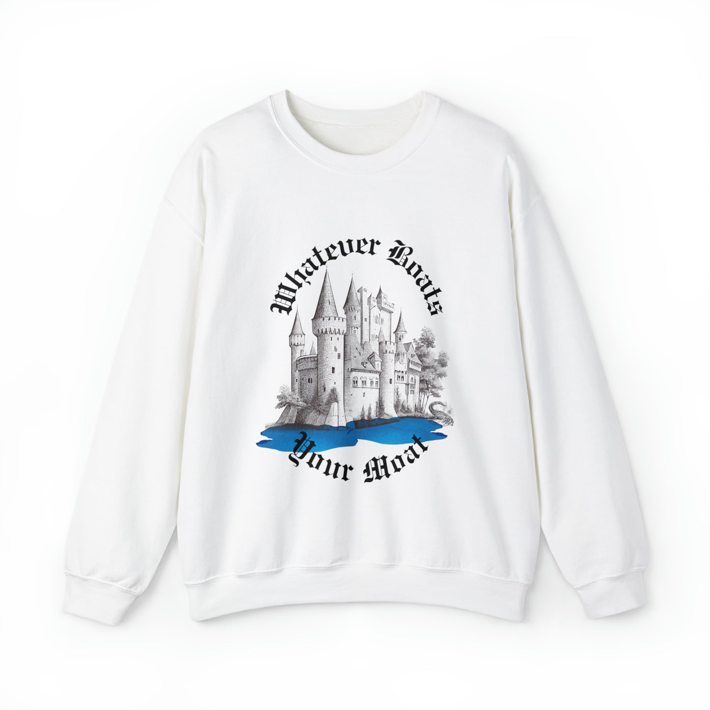 Whatever Boats Your Moat Crewneck Sweatshirt