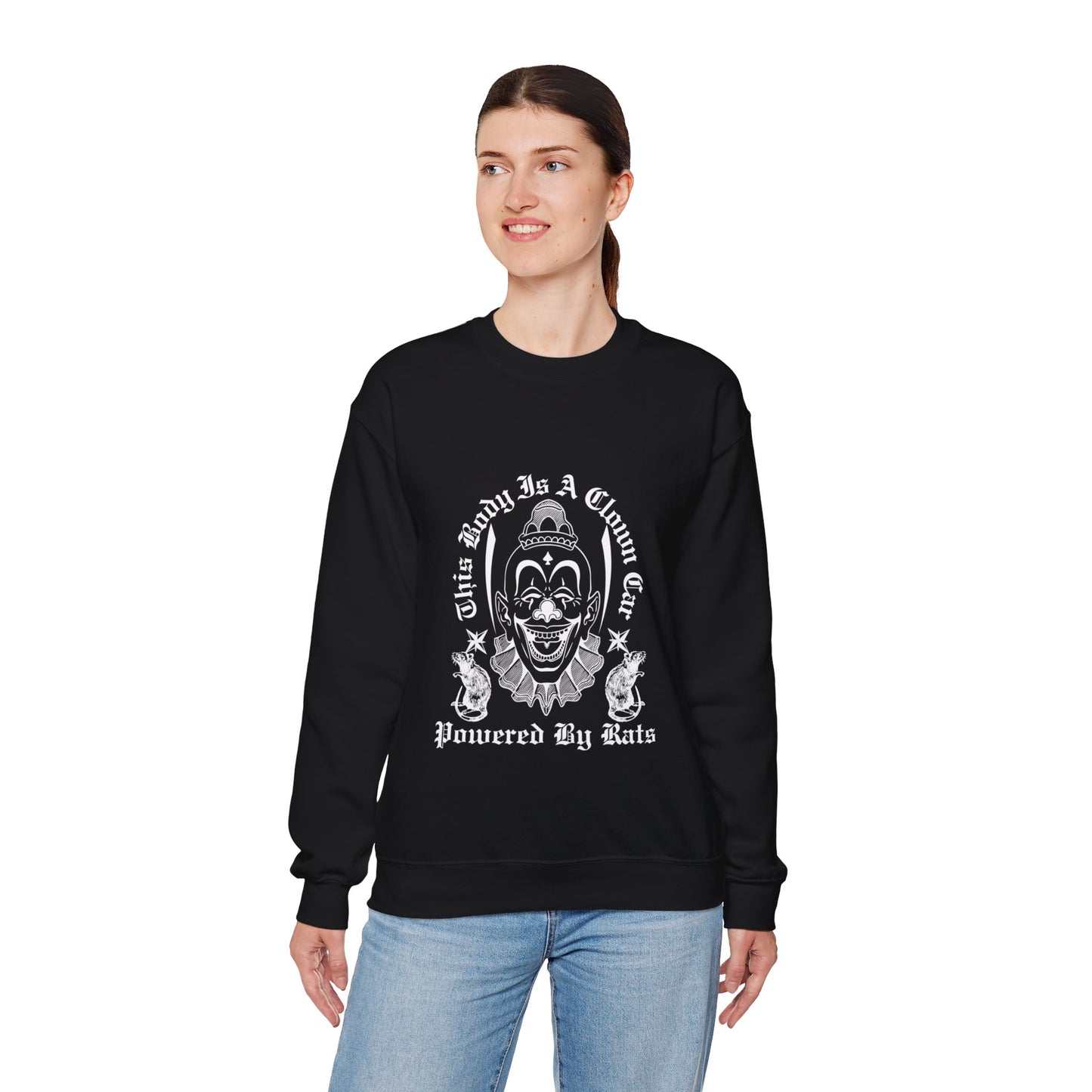 Unisex Clown Car Crewneck Sweatshirt