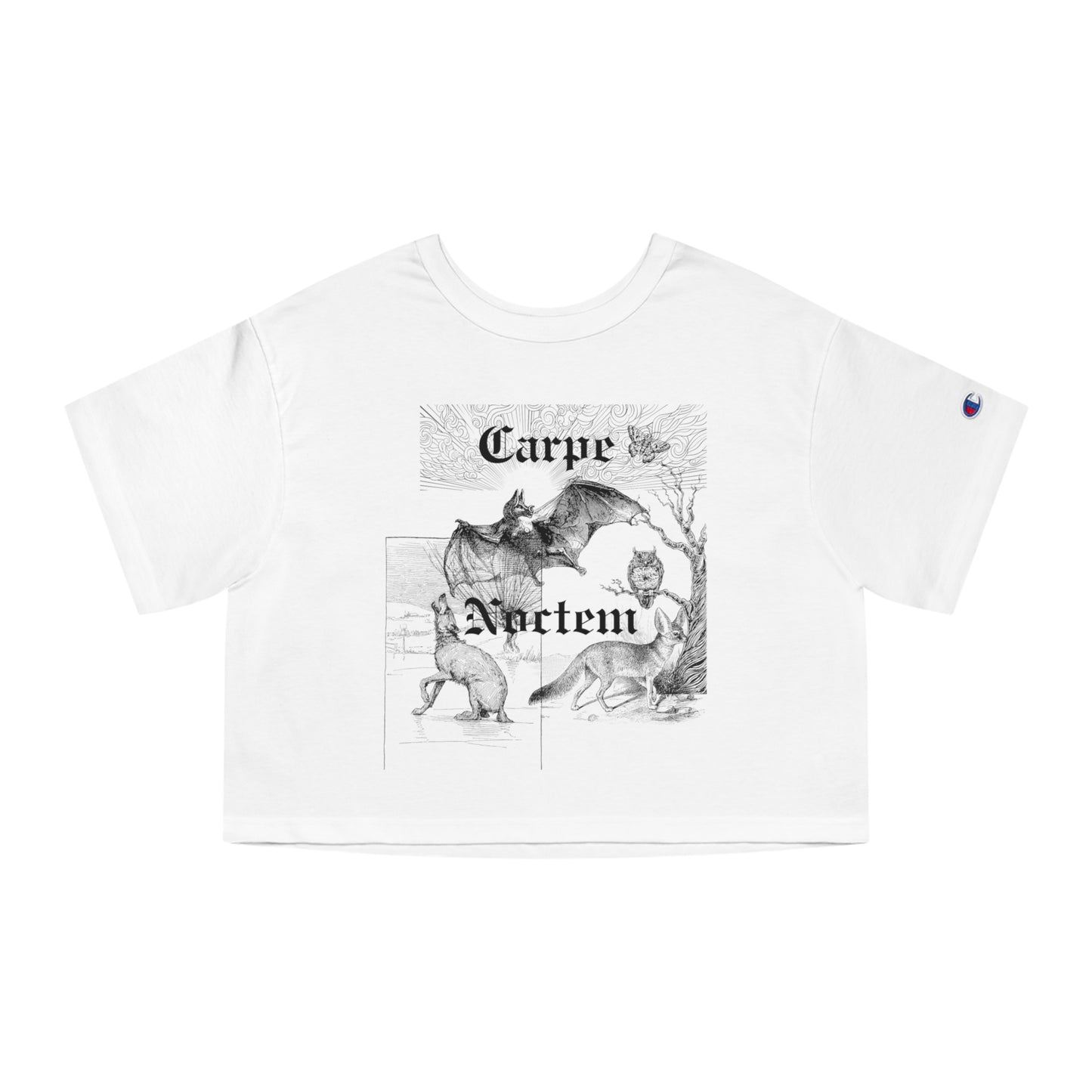 Carpe Noctem Cropped T-Shirt