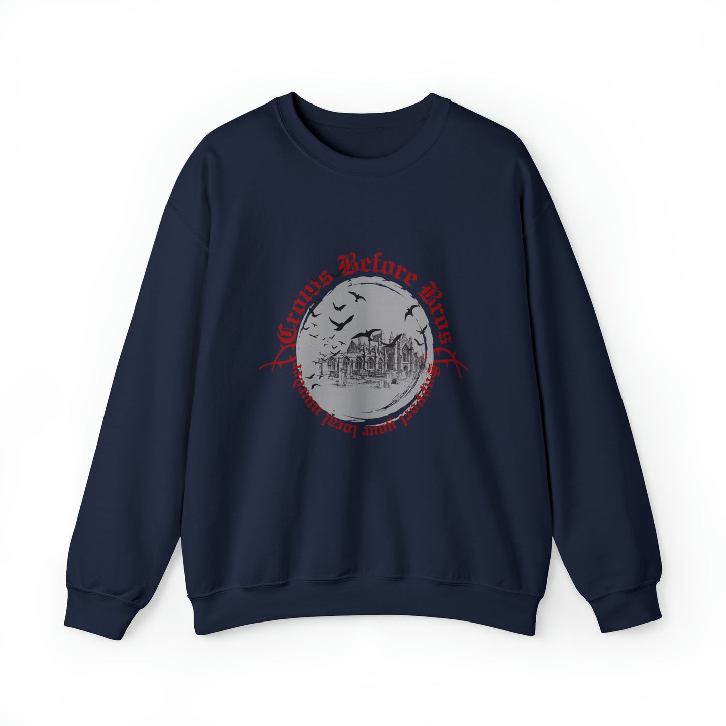 Crows Before Bros Crewneck Sweatshirt