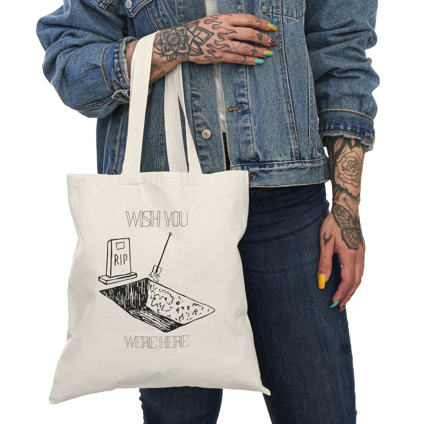 Wish You Were Here Tote Bag