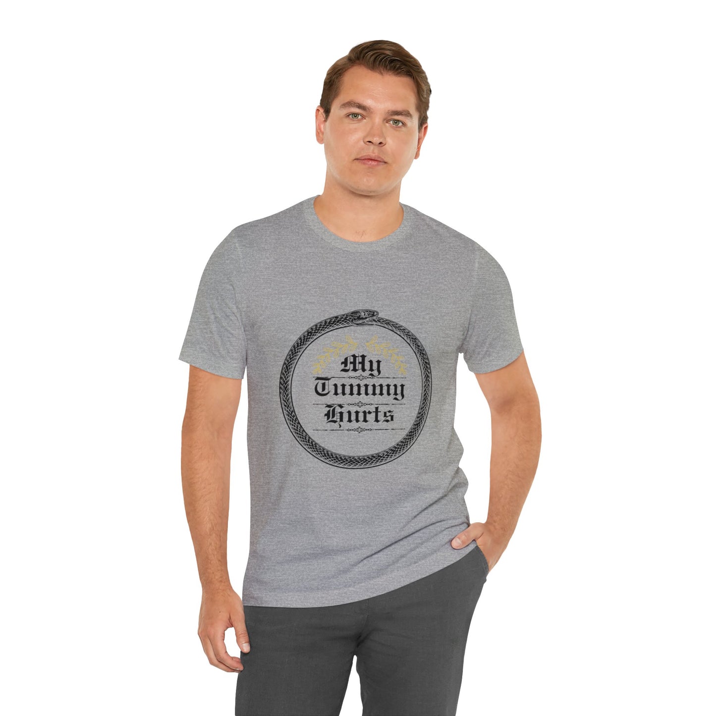 Unisex My Tummy Hurts Short Sleeve Tee