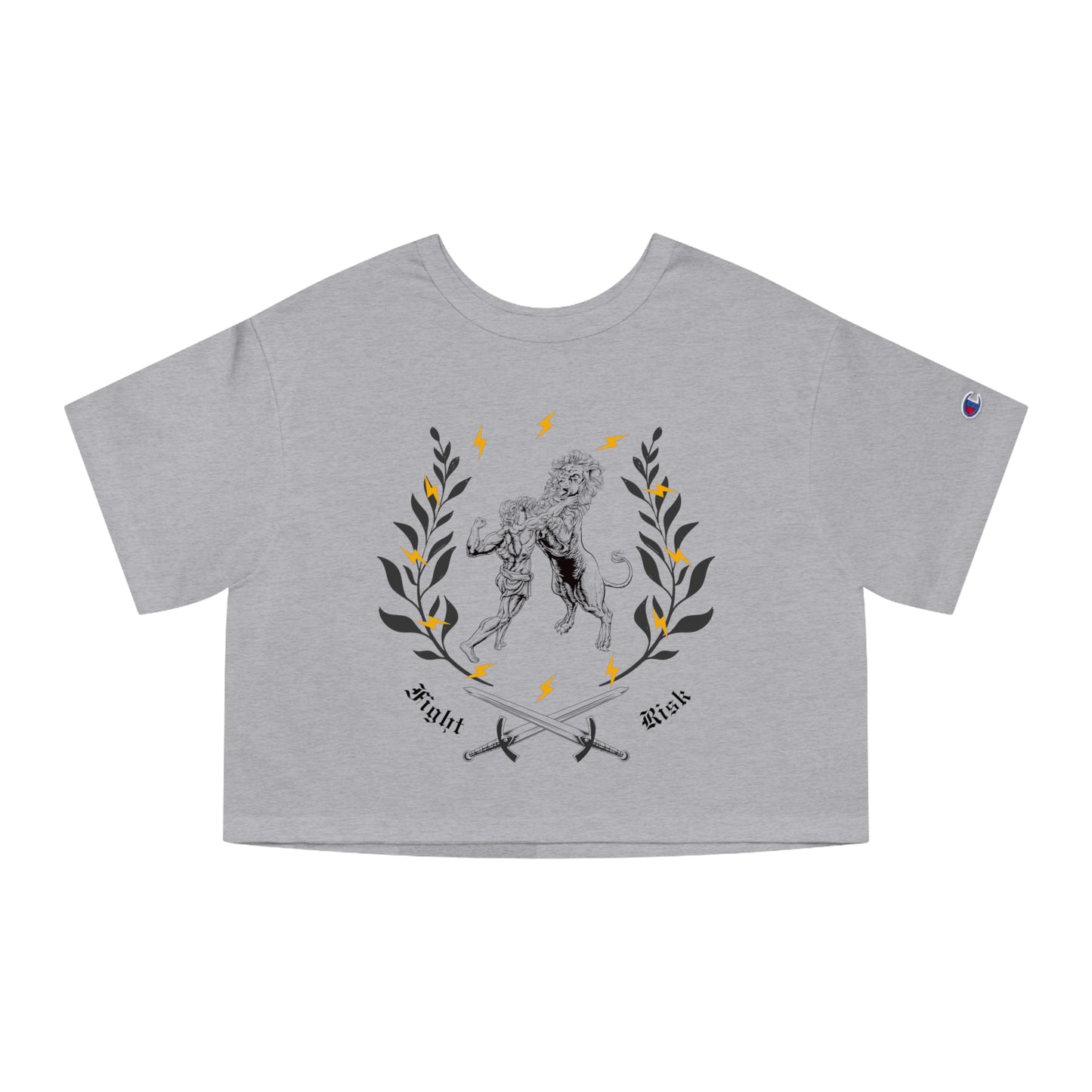 Fight Risk Cropped T-Shirt