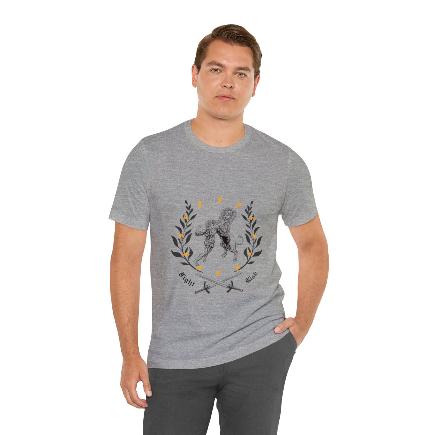Unisex Fight Risk Short Sleeve Tee