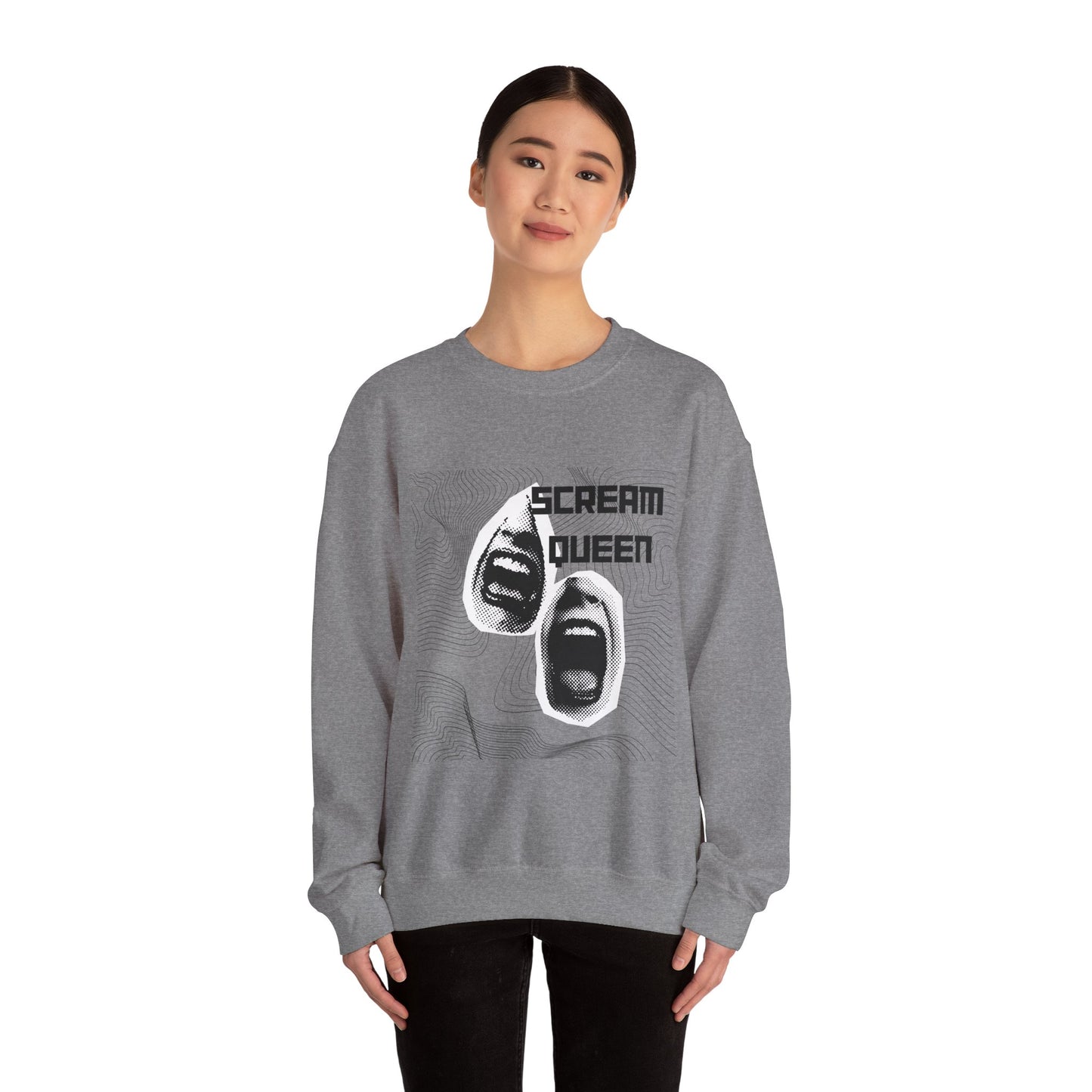 Unisex Scream Queen Crewneck Sweatshirt