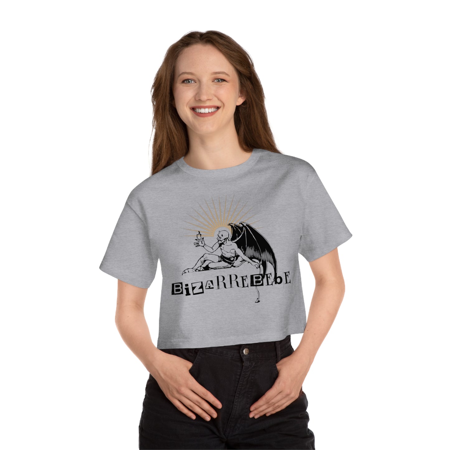 Bizarre Bebe Devil Cropped T-Shirt