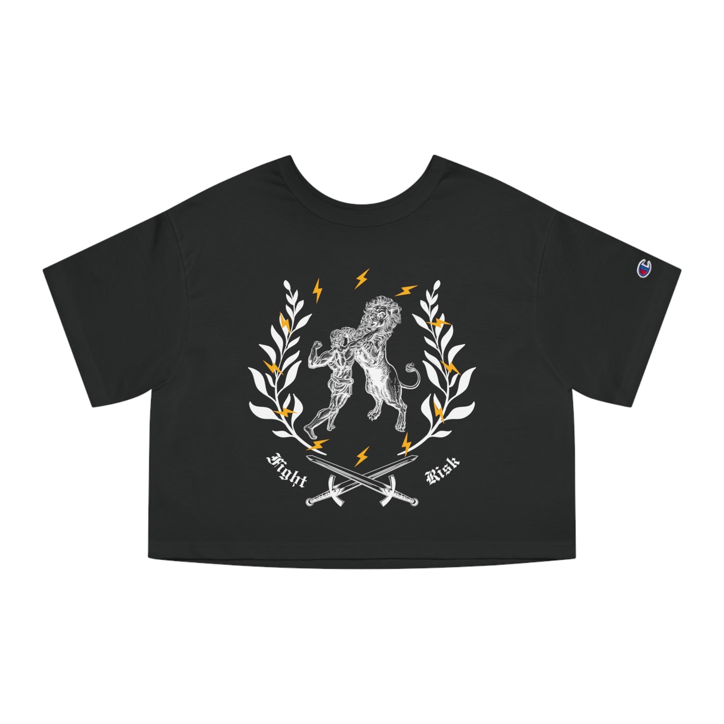 Fight Risk Cropped T-Shirt