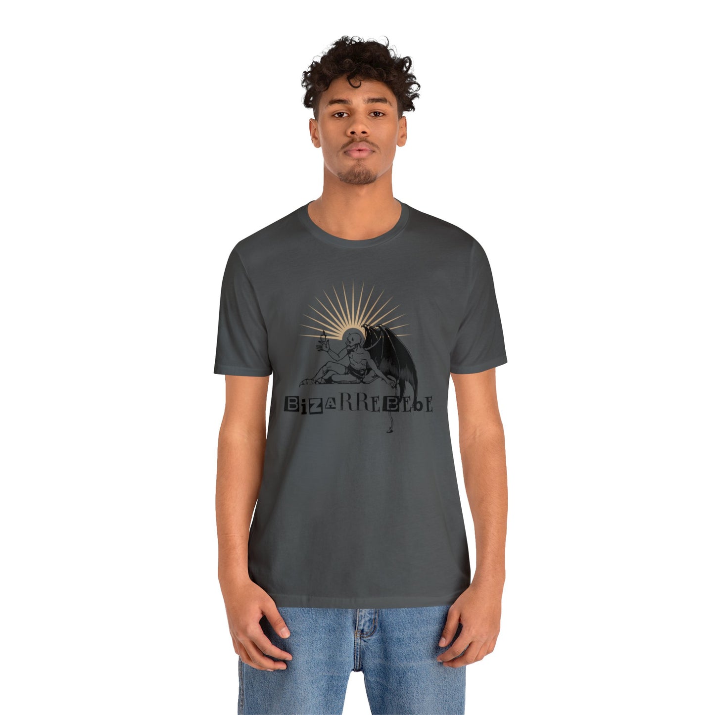 Unisex Bizarre Bebe Devil Jersey Short Sleeve Tee