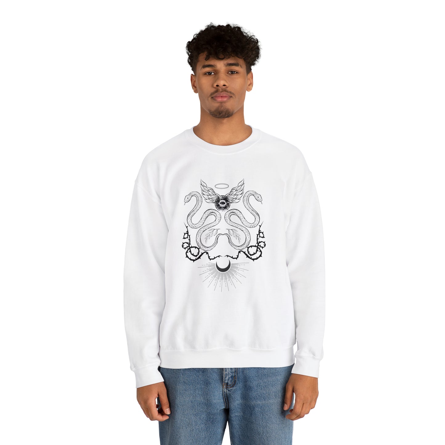 Snake God Crewneck Sweatshirt