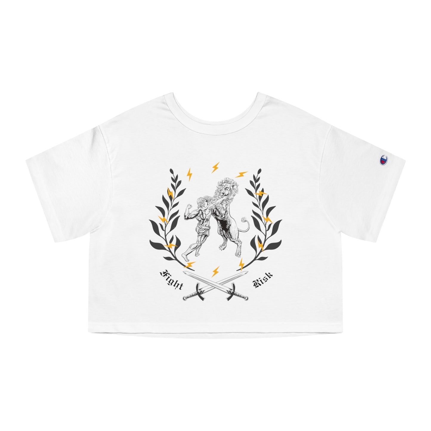 Fight Risk Cropped T-Shirt