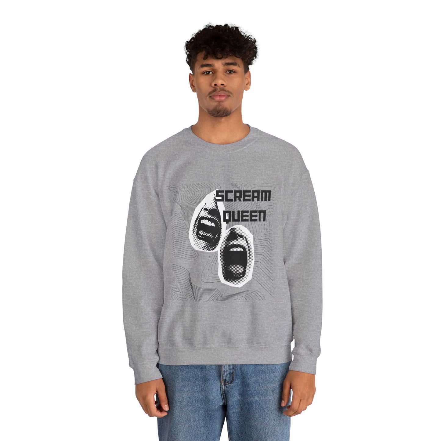 Unisex Scream Queen Crewneck Sweatshirt