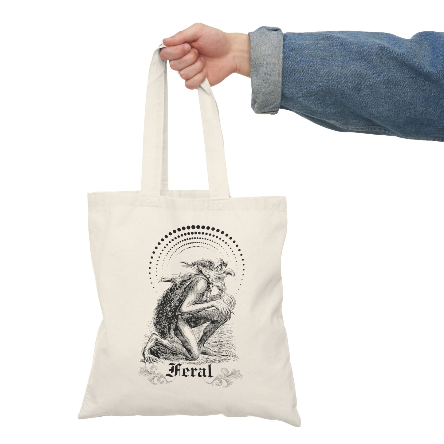 Feral Goblin Tote Bag