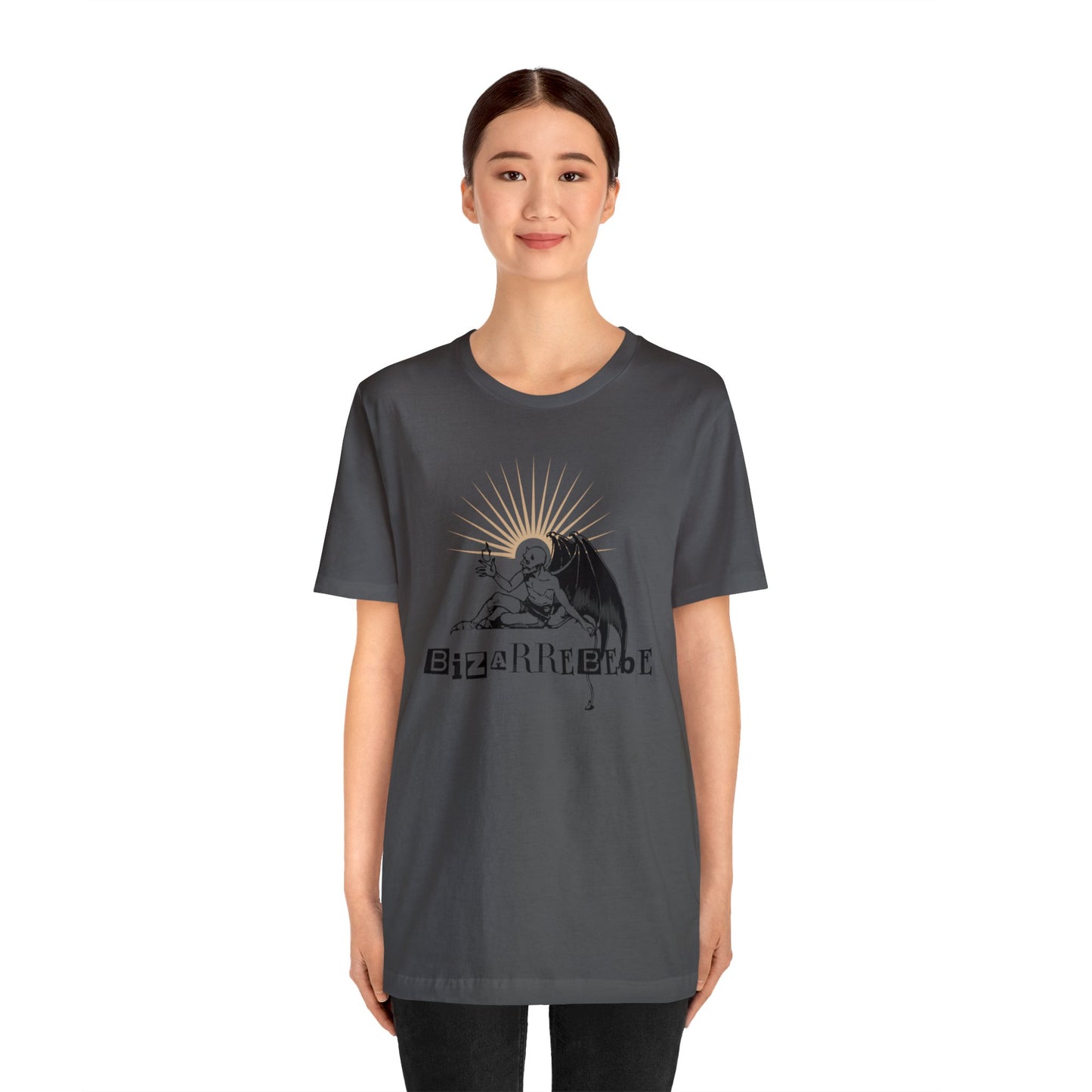 Unisex Bizarre Bebe Devil Jersey Short Sleeve Tee