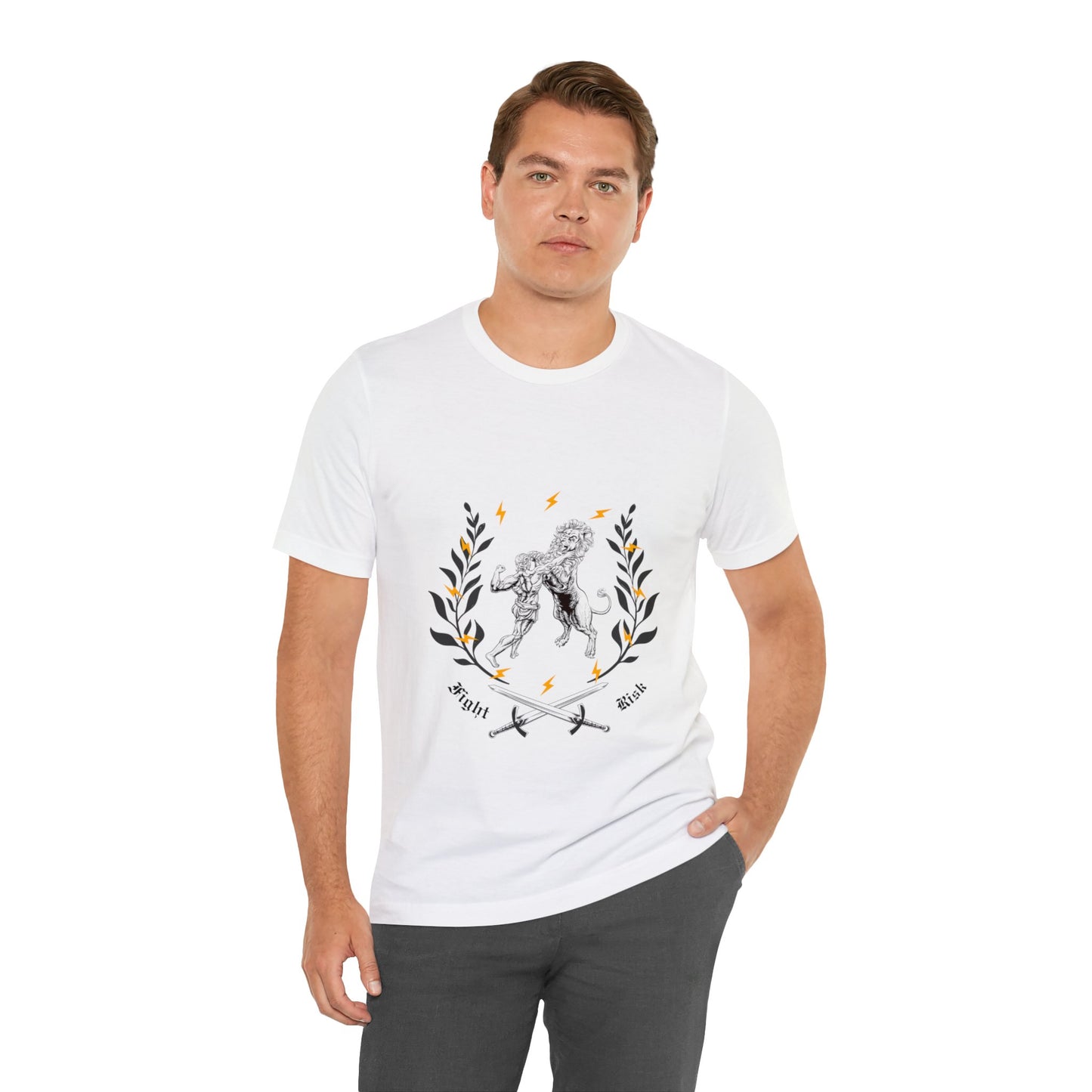 Unisex Fight Risk Short Sleeve Tee