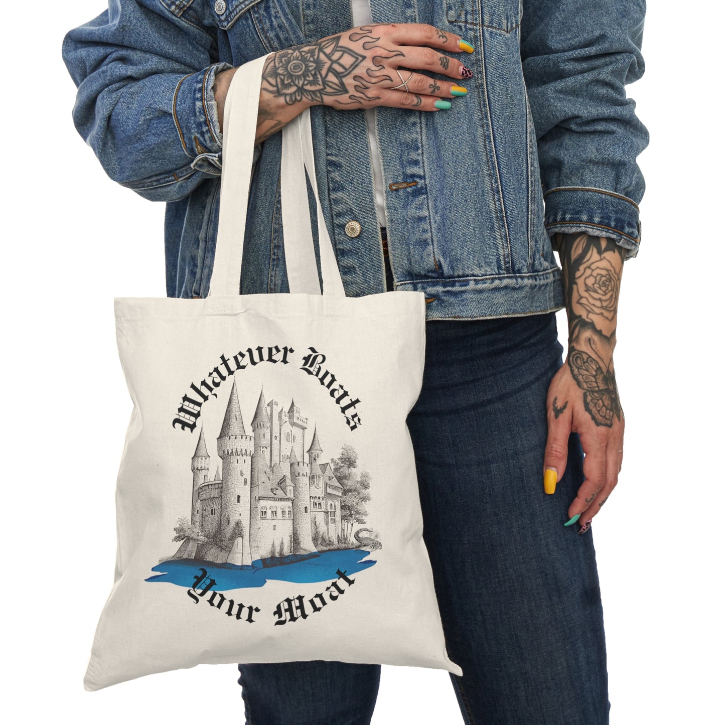 Whatever Boats Your Moat Tote Bag