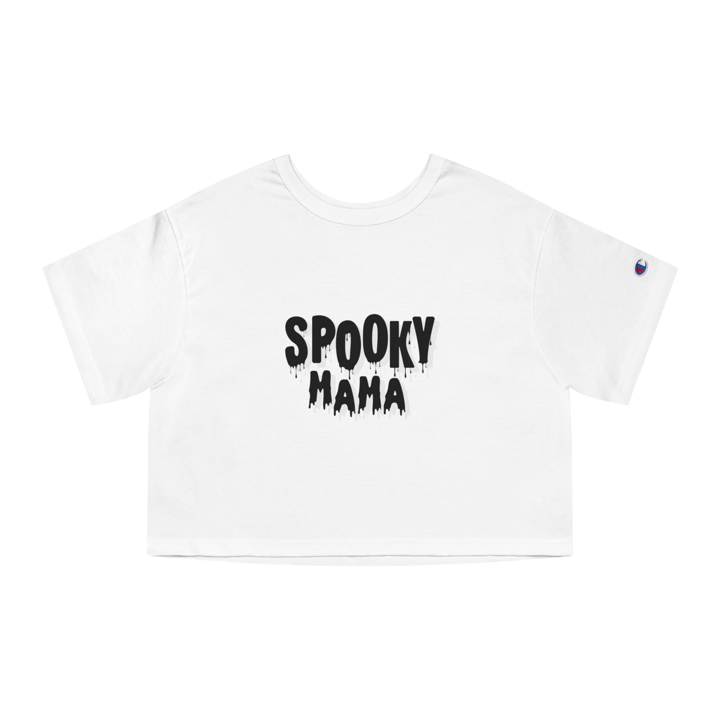 Spooky Mama Cropped T-Shirt