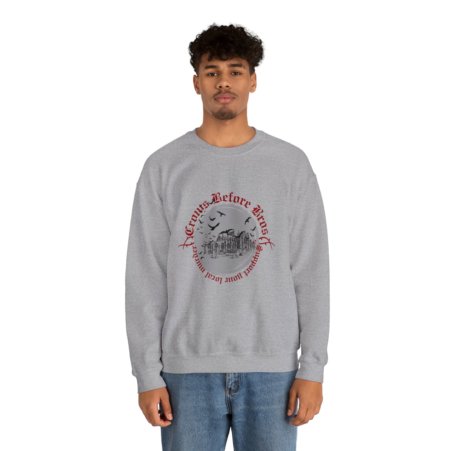 Crows Before Bros Crewneck Sweatshirt