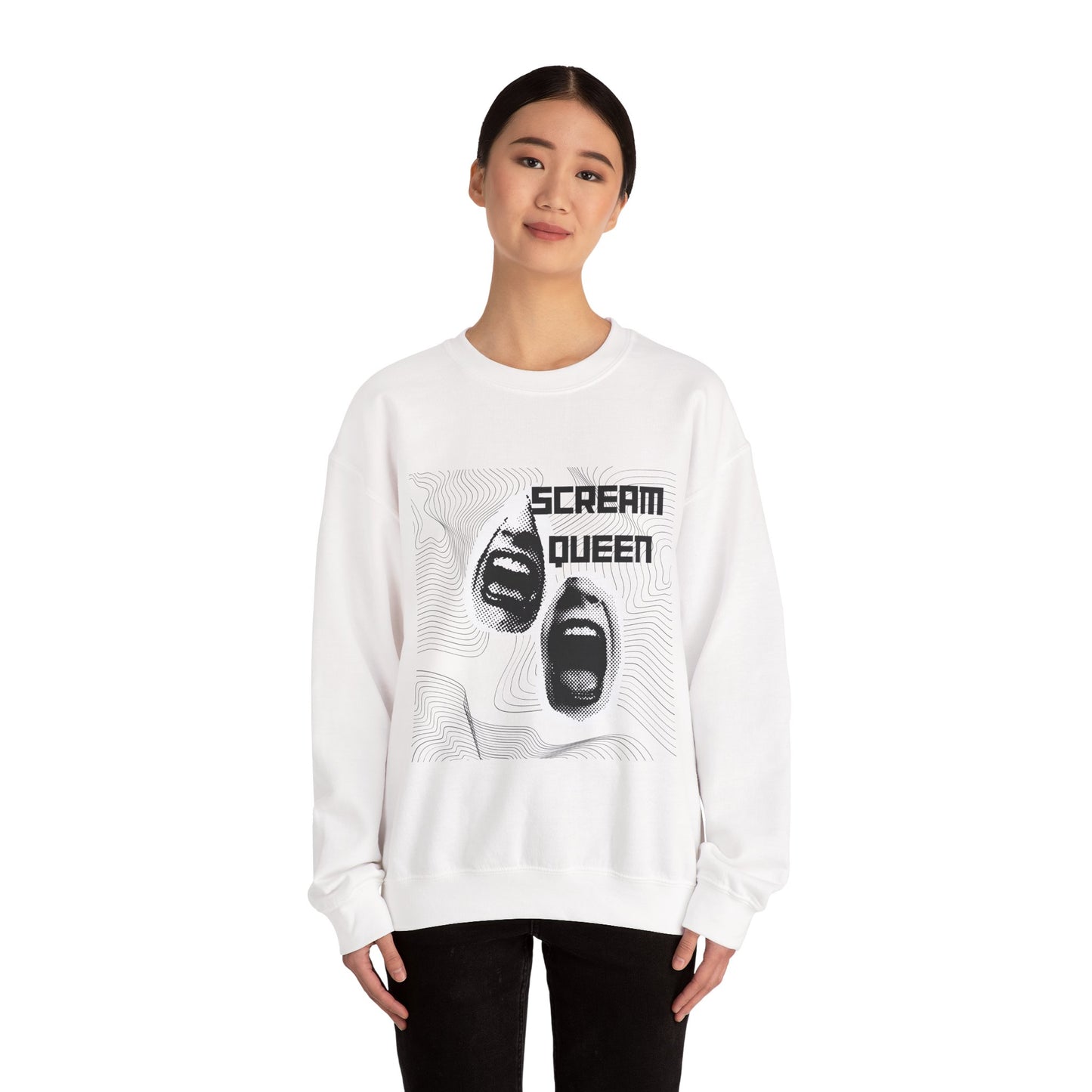 Unisex Scream Queen Crewneck Sweatshirt