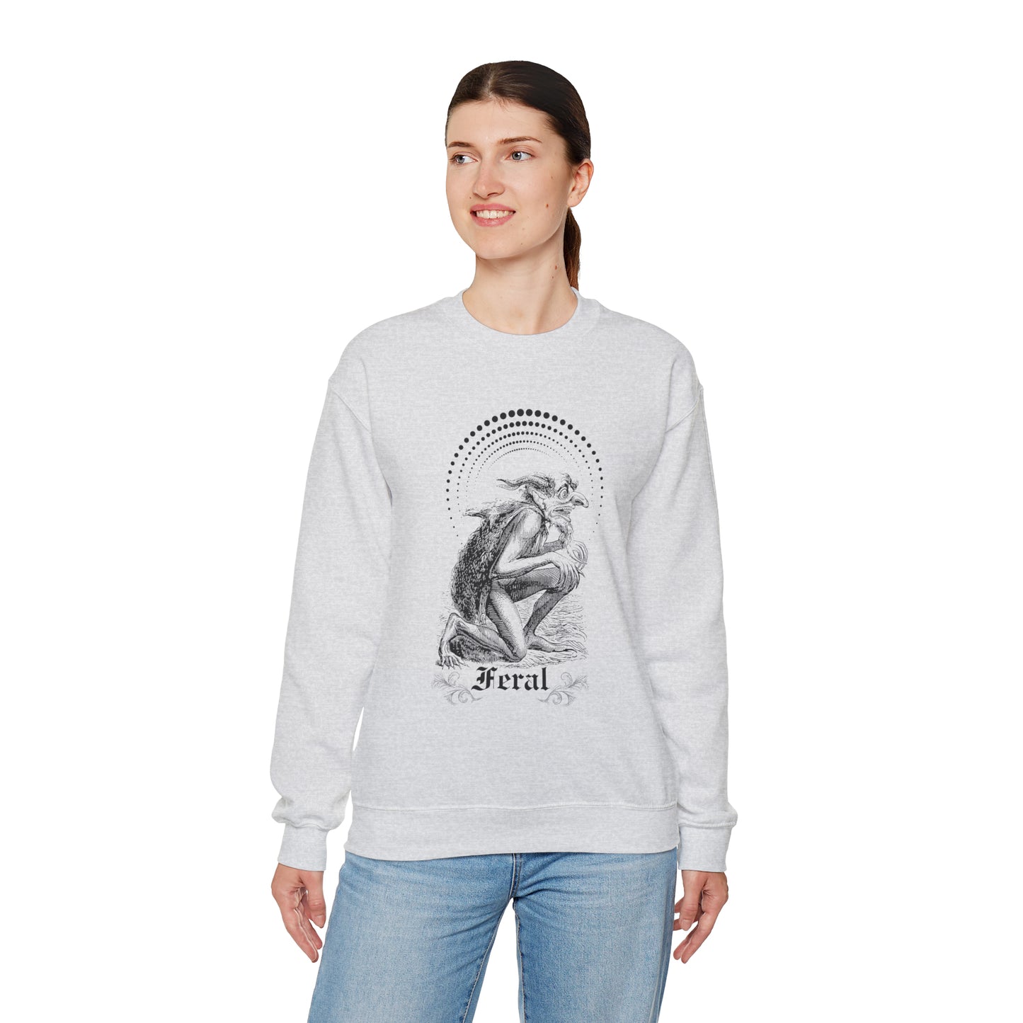 Unisex Feral Goblin Crewneck Sweatshirt