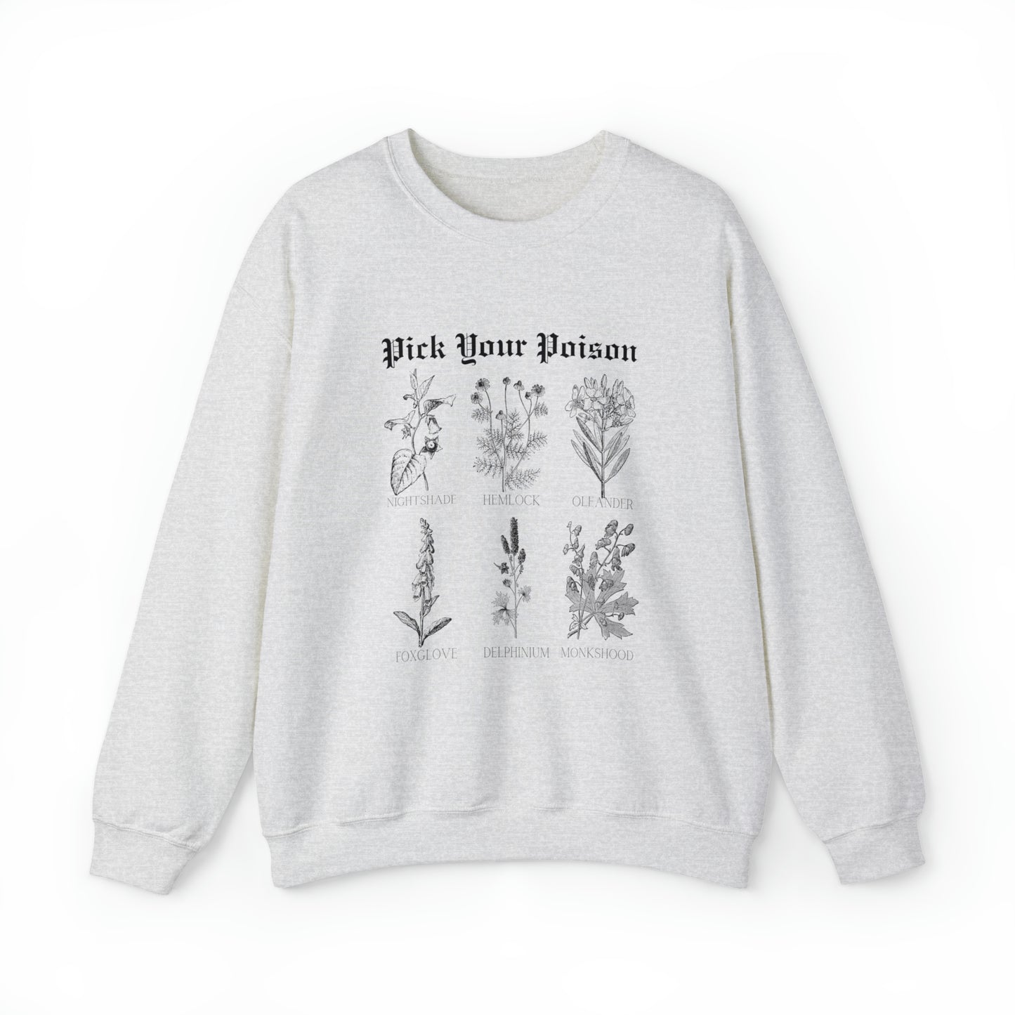 Pick Your Poison Crewneck Sweatshirt