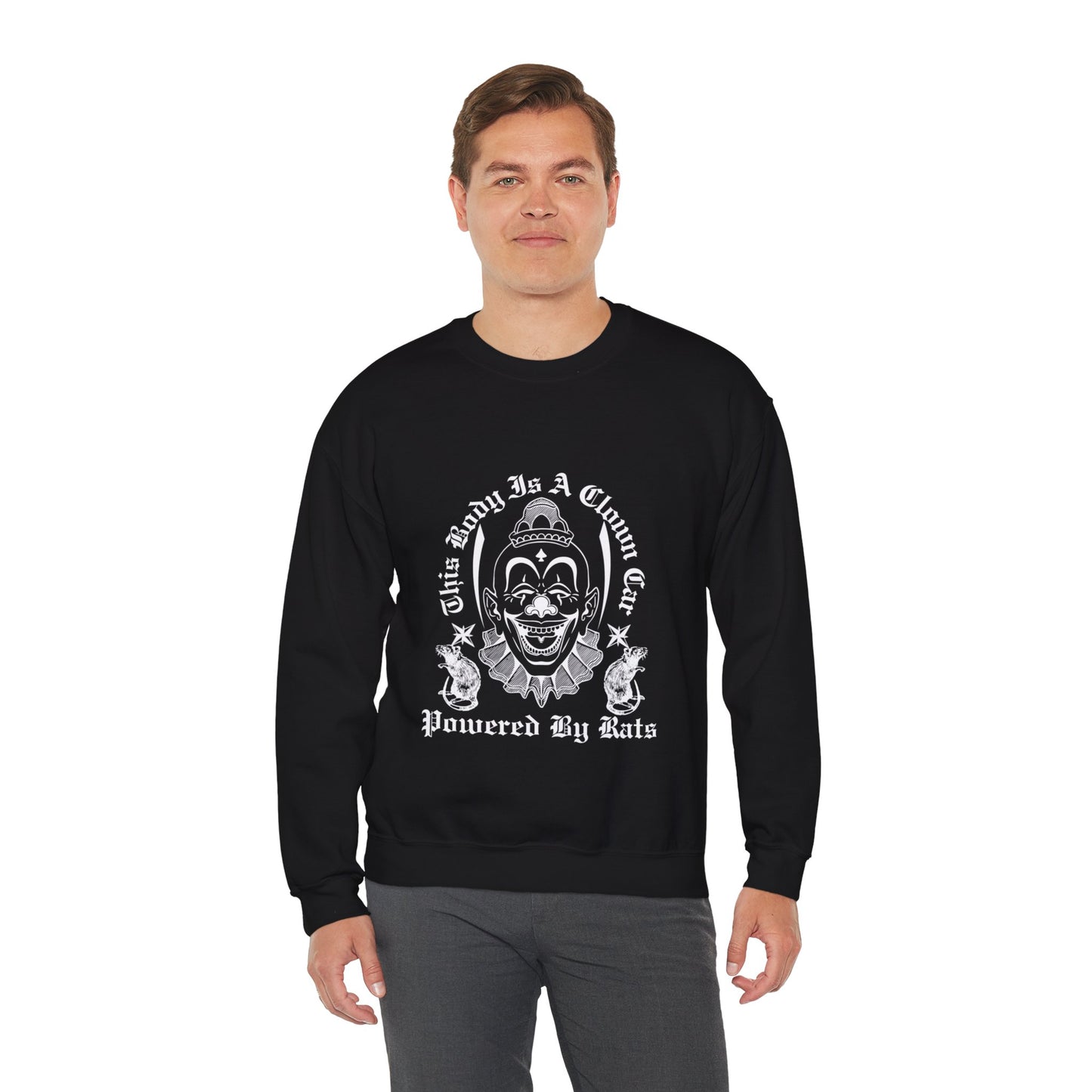 Unisex Clown Car Crewneck Sweatshirt