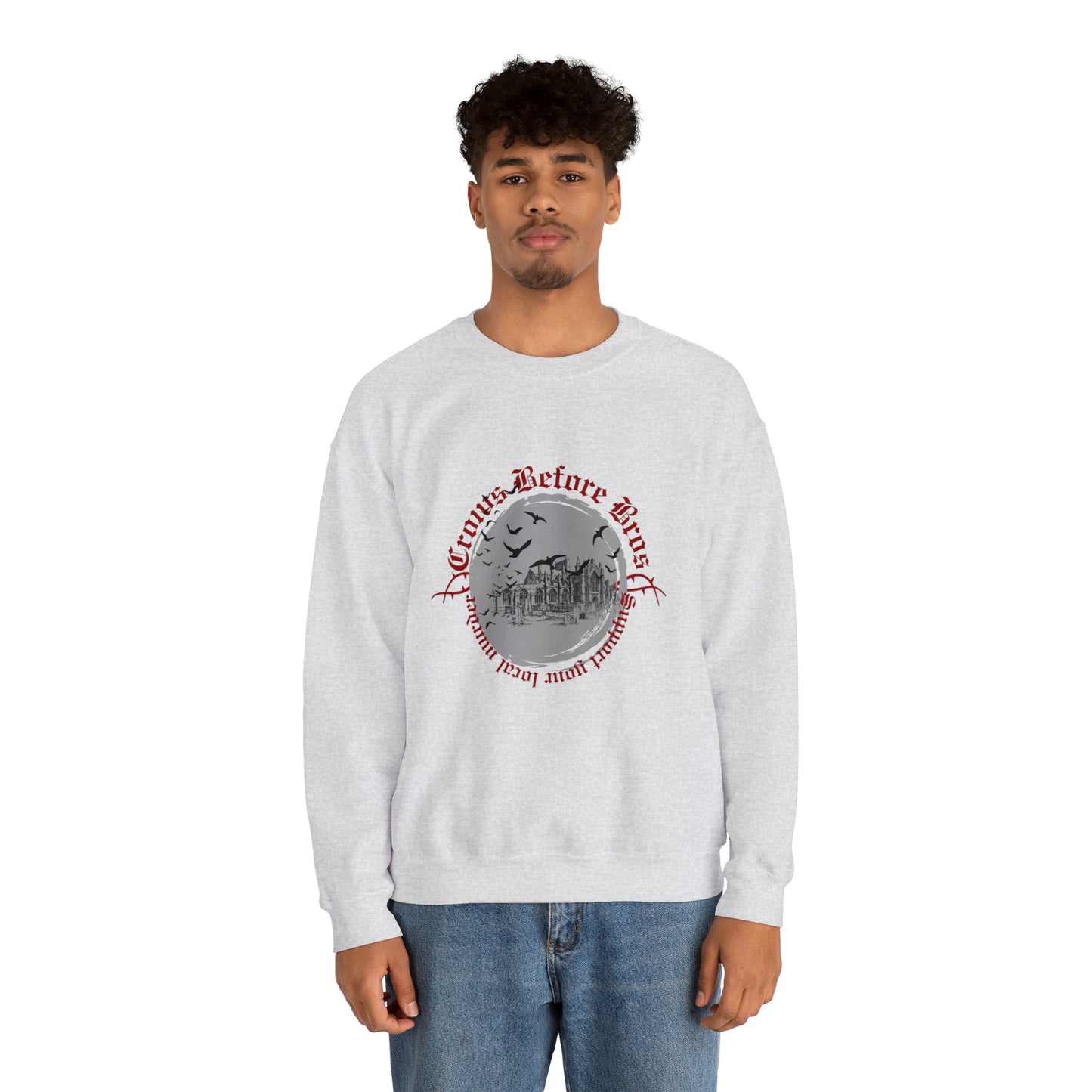 Crows Before Bros Crewneck Sweatshirt