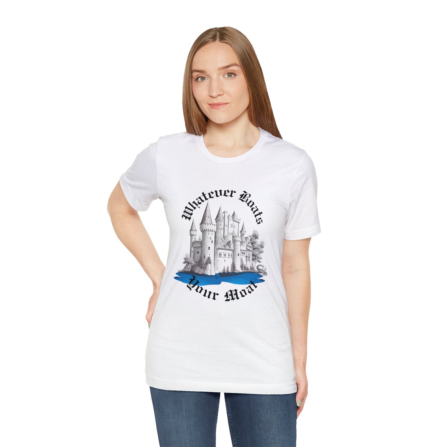 Unisex Whatever Boats Your Moat Short Sleeve Tee
