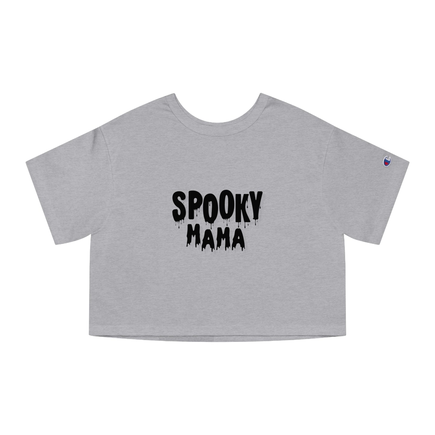 Spooky Mama Cropped T-Shirt