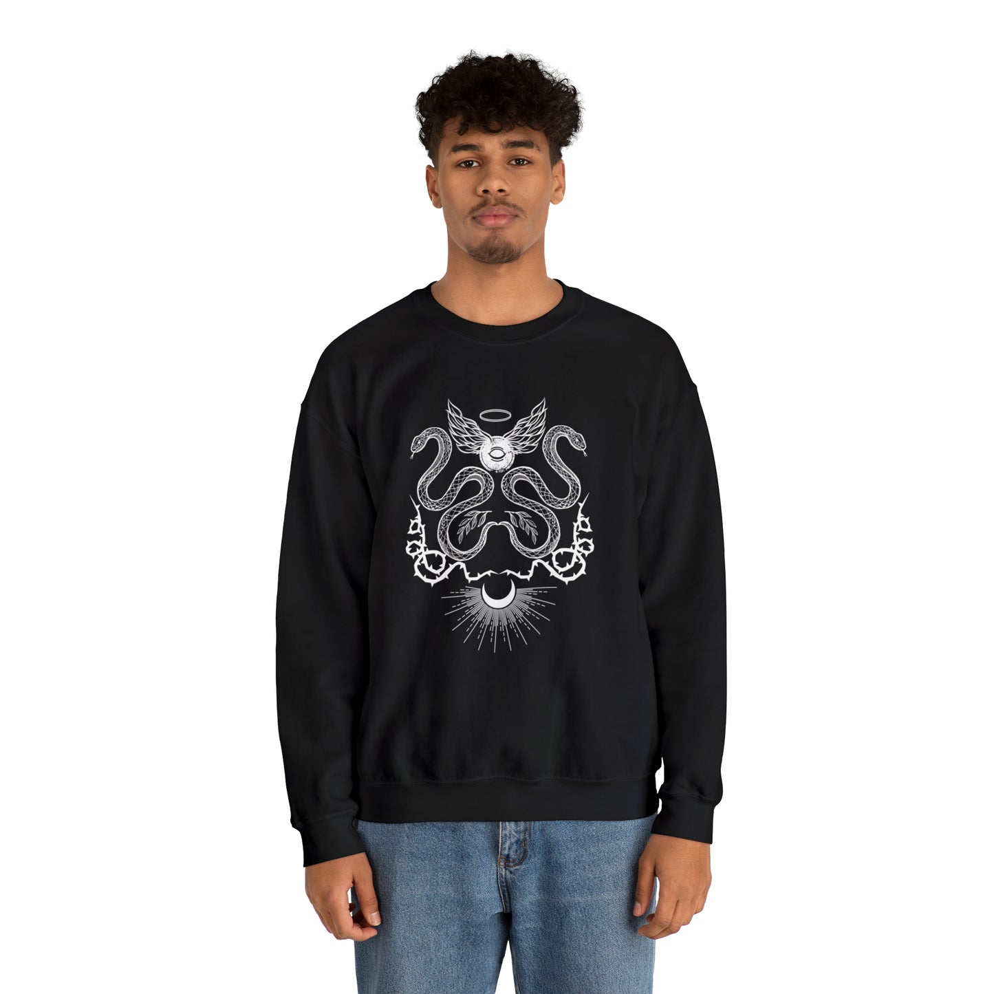 Snake God Crewneck Sweatshirt
