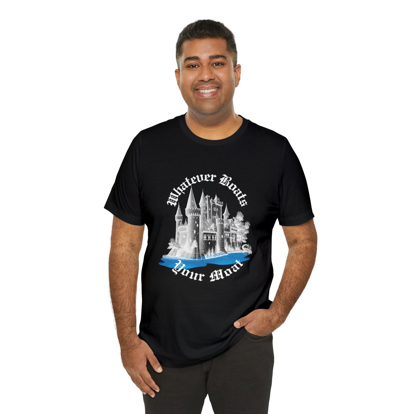 Unisex Whatever Boats Your Moat Short Sleeve Tee