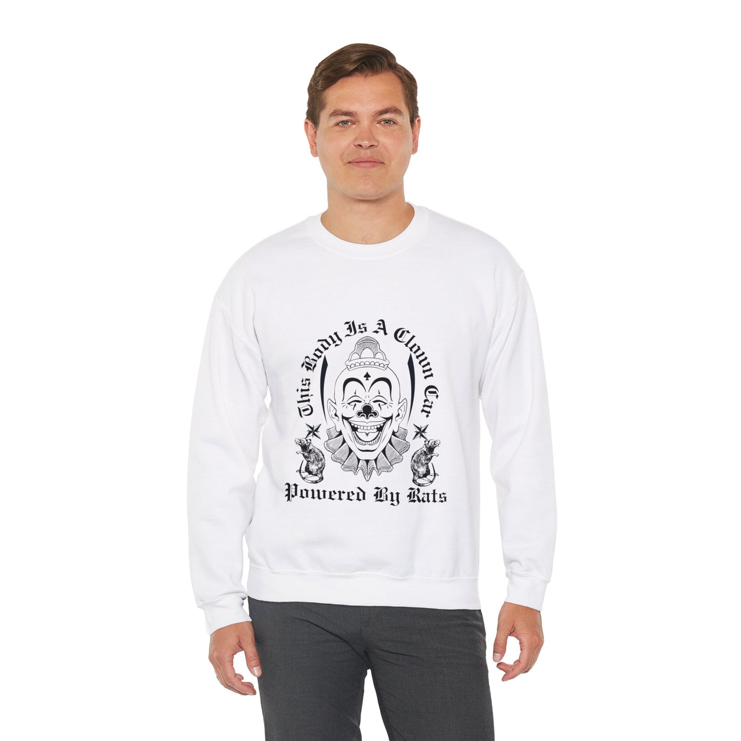 Unisex Clown Car Crewneck Sweatshirt