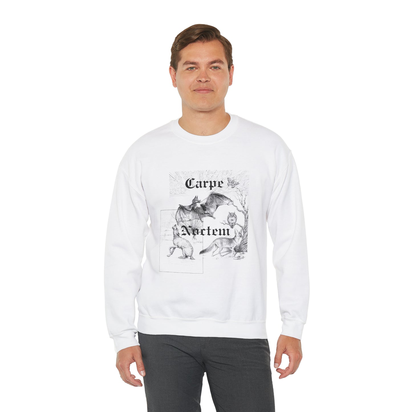 Carpe Noctem Crewneck Sweatshirt