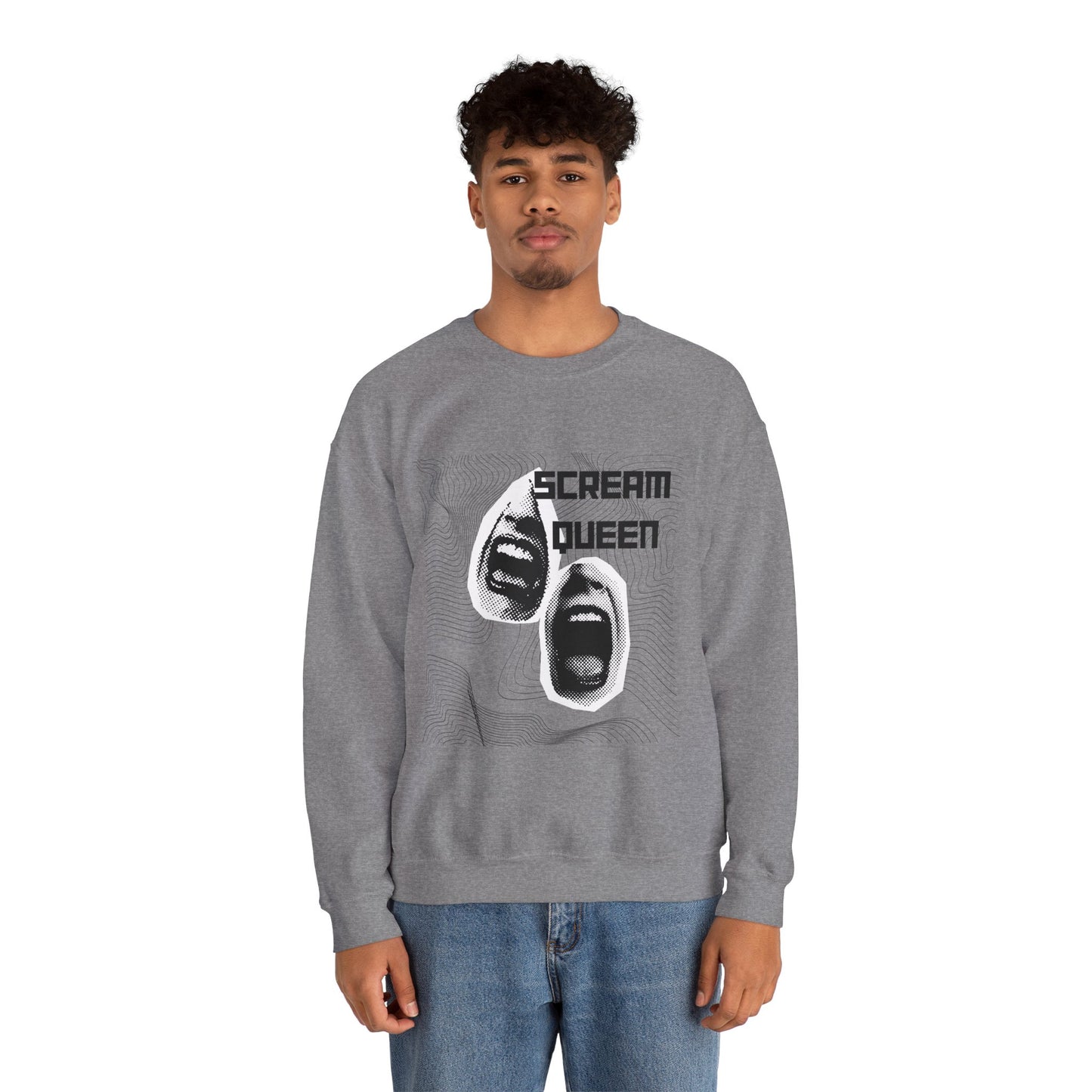 Unisex Scream Queen Crewneck Sweatshirt