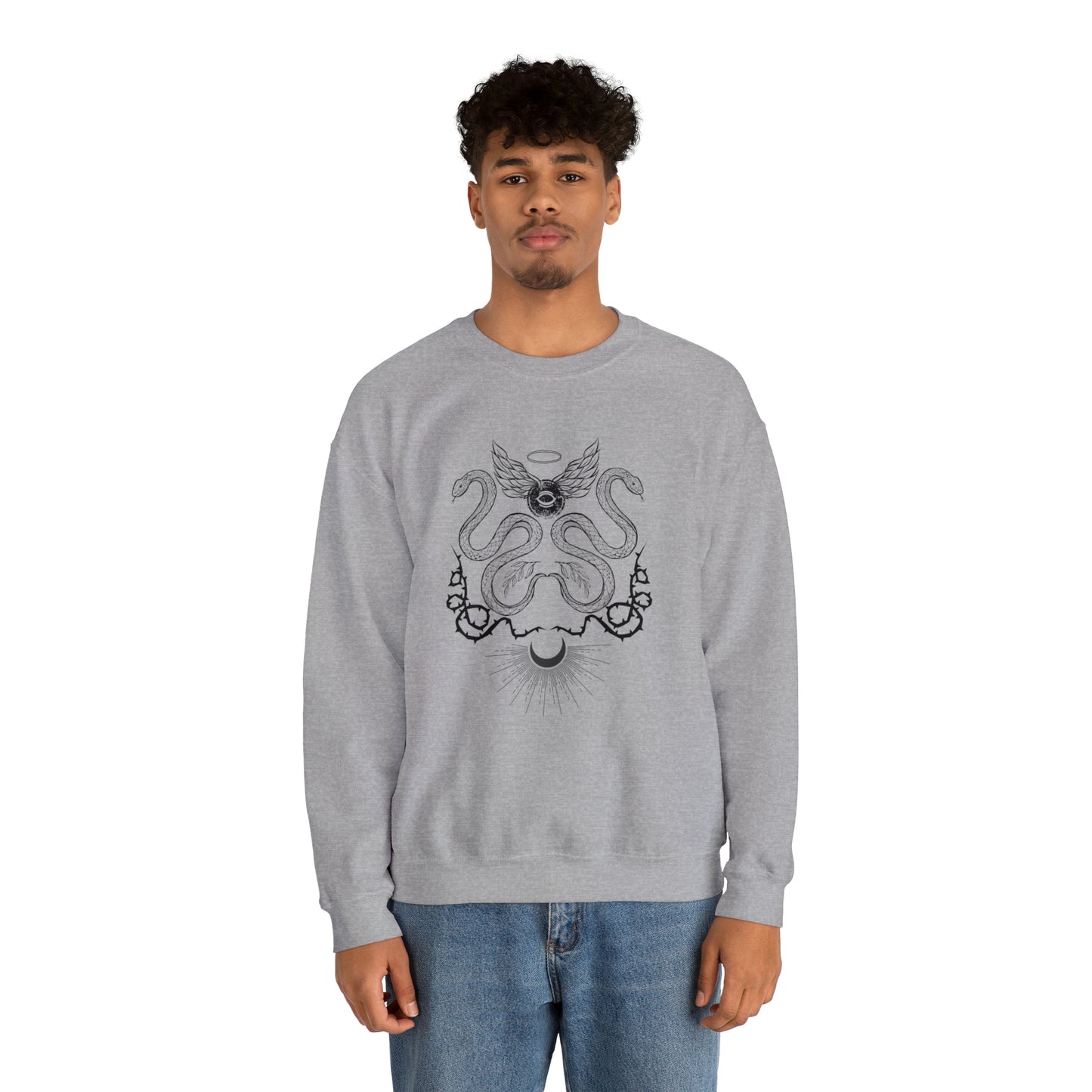 Snake God Crewneck Sweatshirt