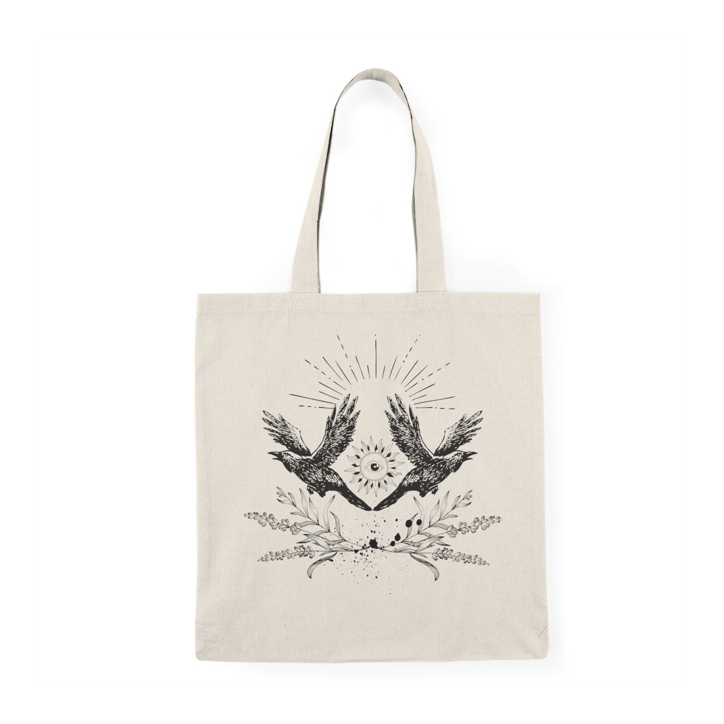 Black Bird Tote Bag