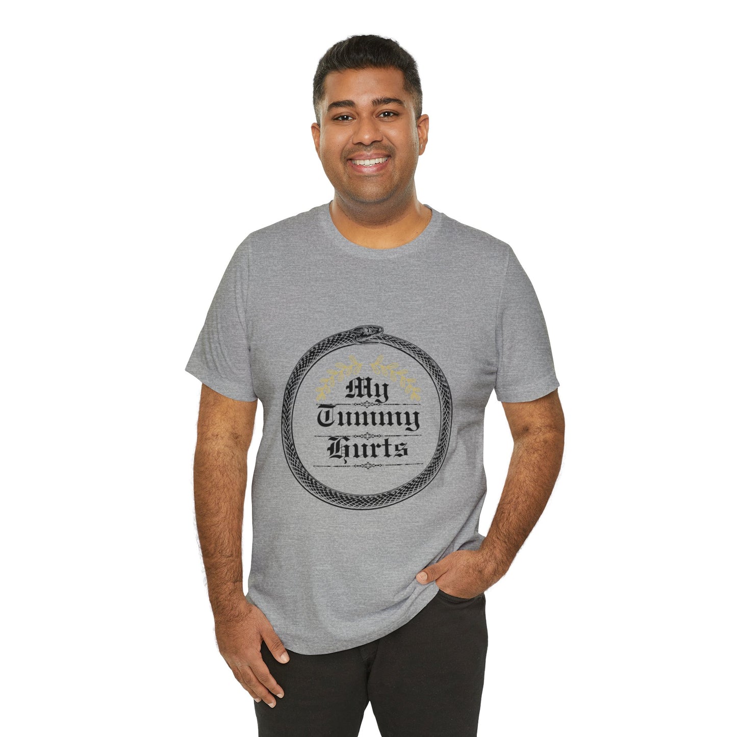 Unisex My Tummy Hurts Short Sleeve Tee